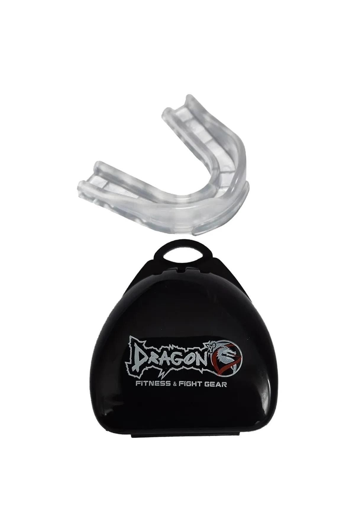 دستکش بوکس آبی مردانه و زنانه Attack 6 3.5 متر باند دندانها مجموعه Dragondo