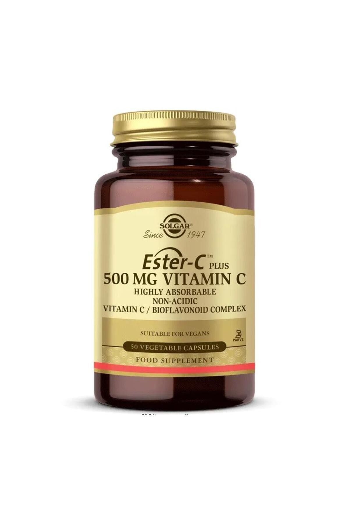 Solgar-Beta 1.3 Glucans 60 tb + Solgar Ester-C Plus 500 mg 50 Capsules 2