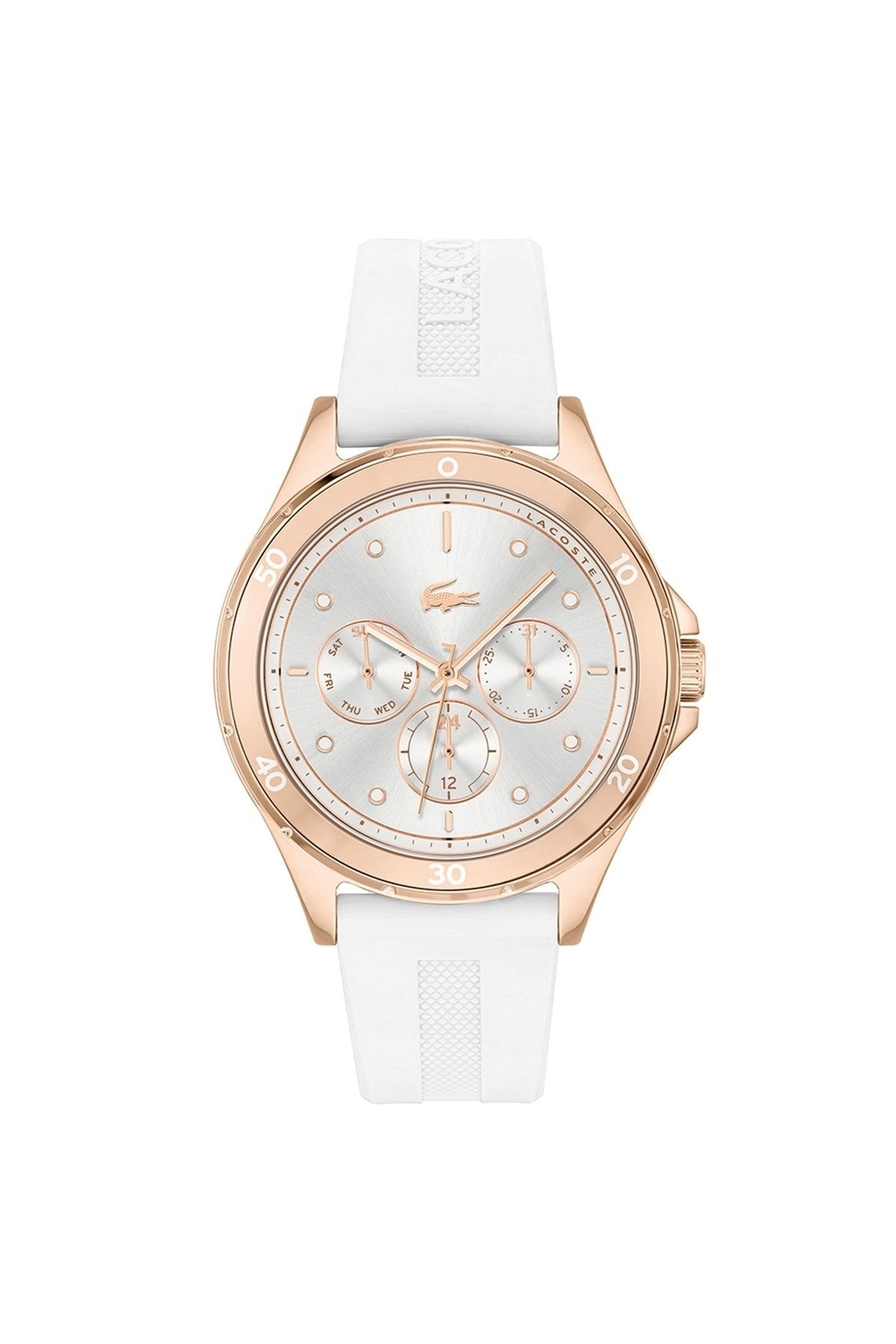 White lacoste watch women's shop