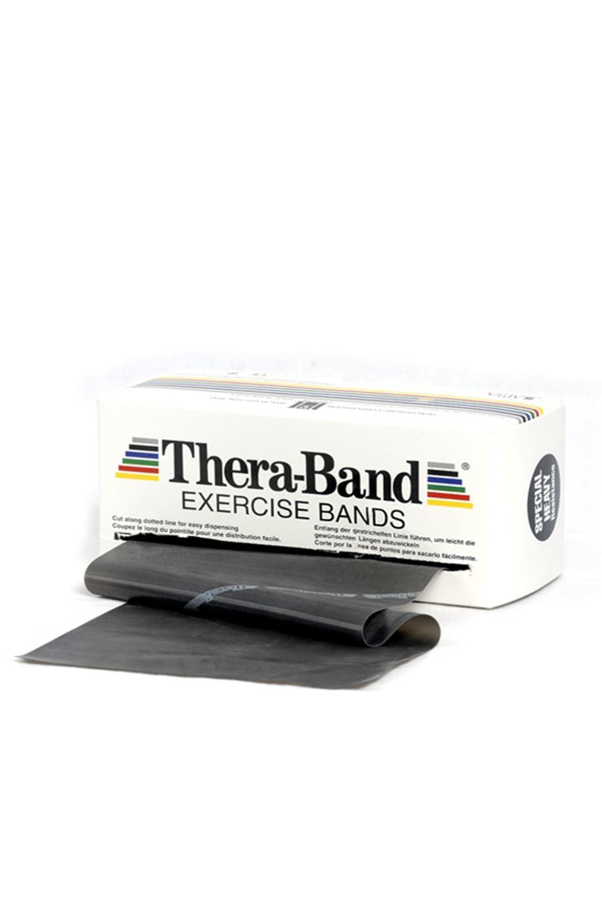 کش مقاومتی مشکی باند ورزش 5.5 متر سیاه Theraband
