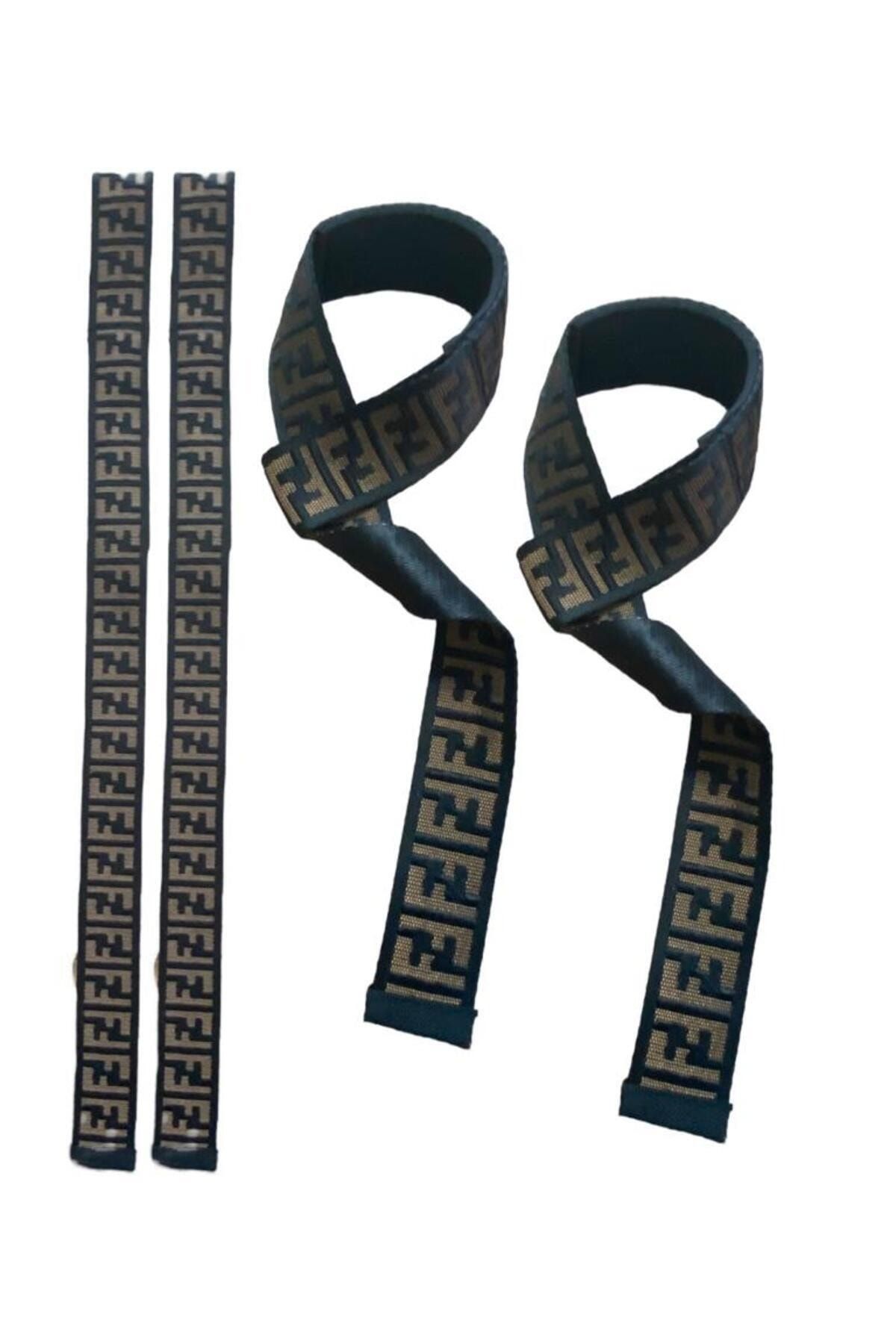 REMEGE Halter Strap Fitness Crossfit Halter Ağırlık Kaldırma Kayışı Lifting - Deadlift Straps Halter Strapı