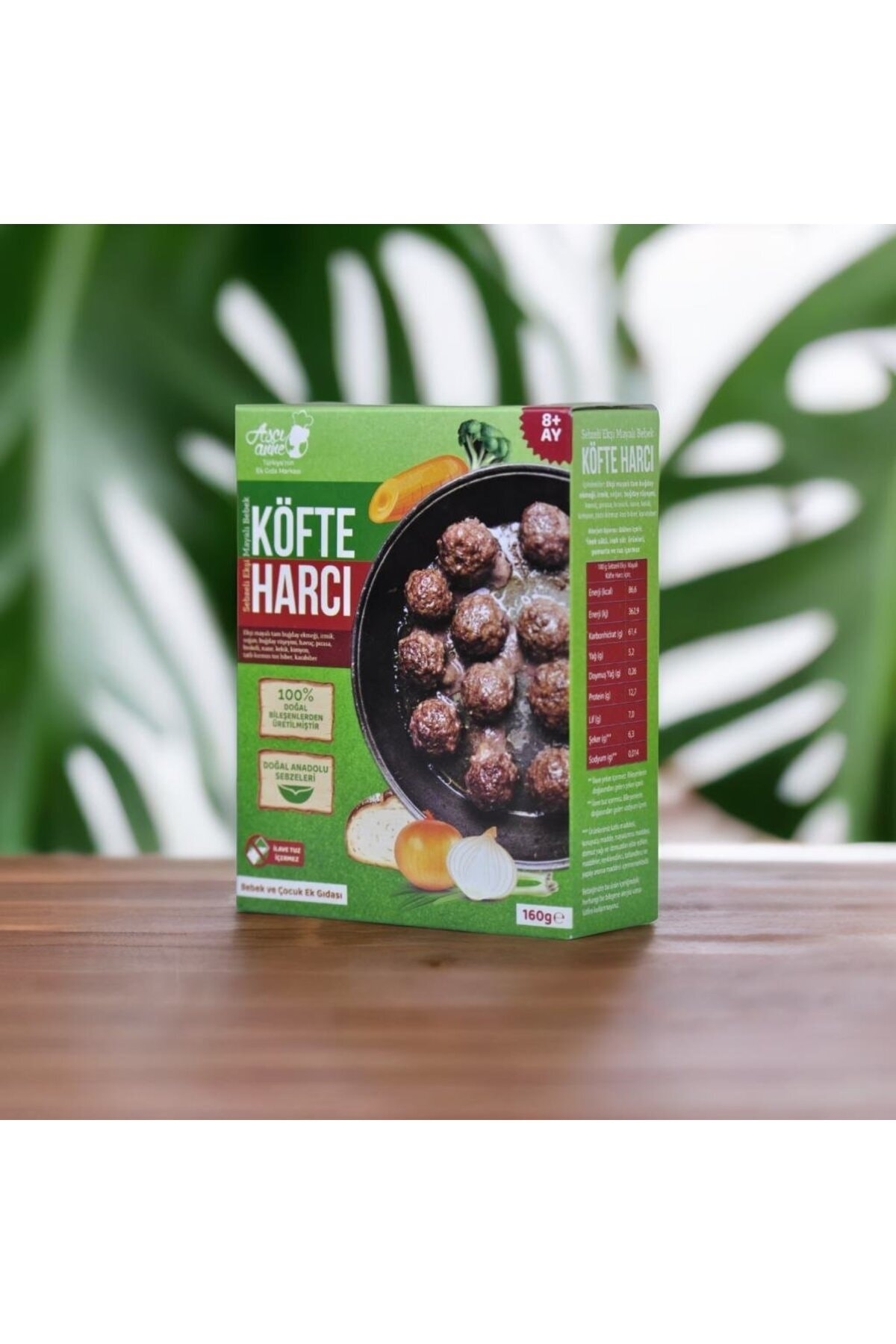 Aşçı Anne Sebzeli Ekşi Mayalı Bebek Köfte Harcı