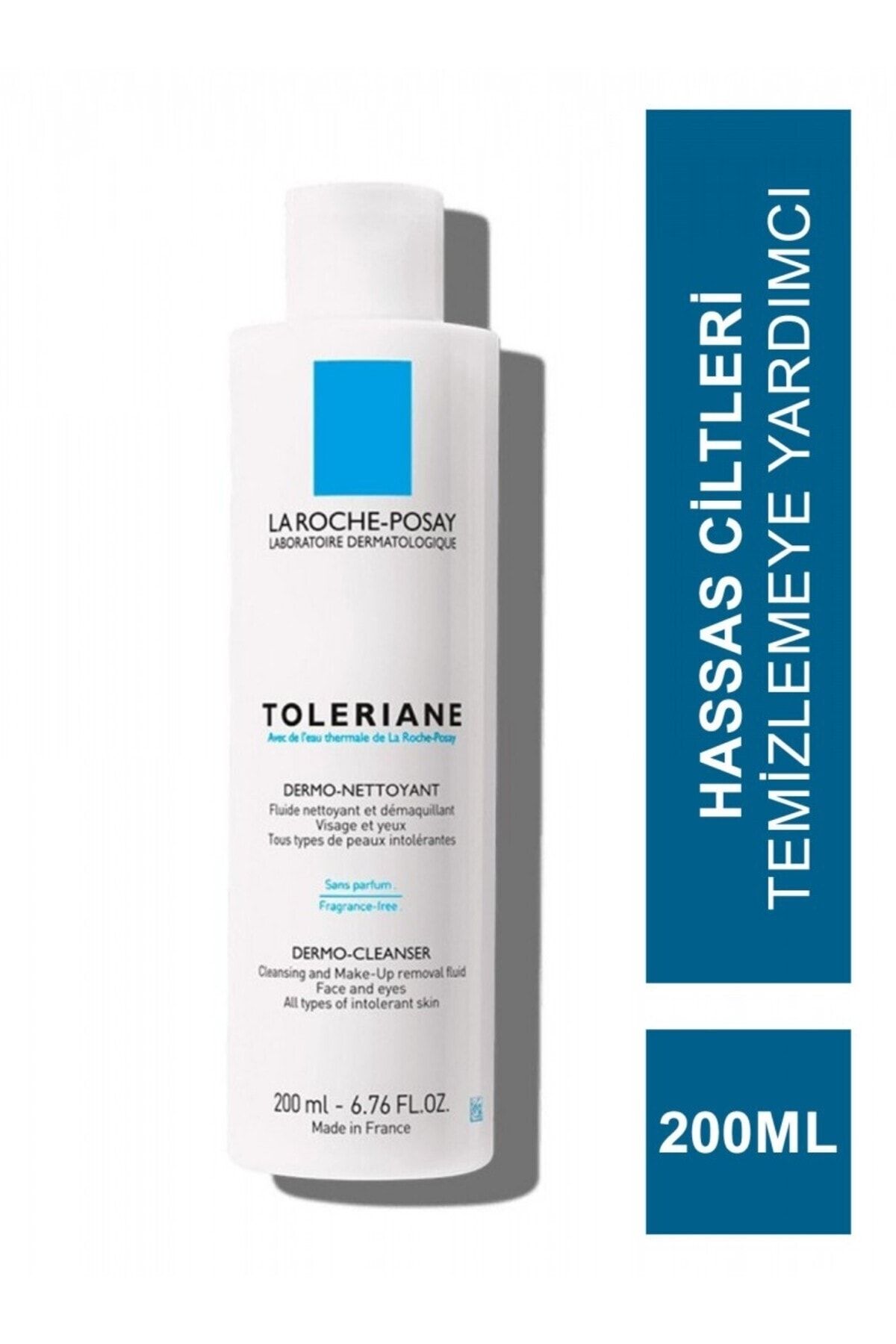 La Roche Posay پاک کننده صورت و آرایش تولریان درمو برای پوست خشک و حساس 200 میلی لیتر