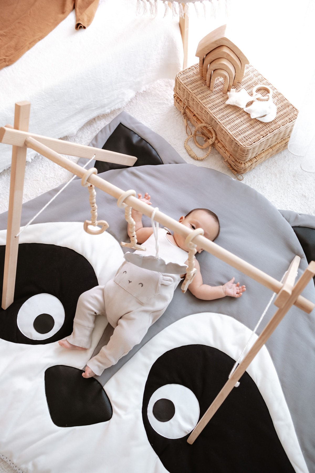 DERY BABY - Oyun Halısı Oyun Matı Raccoon fotoğrafı 7 (önizleme)