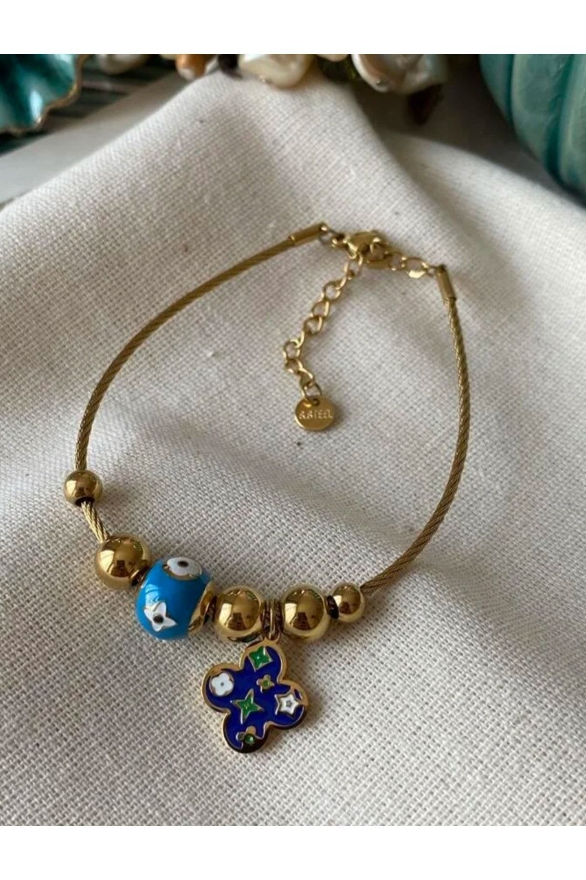Lv outlet charm bracelet