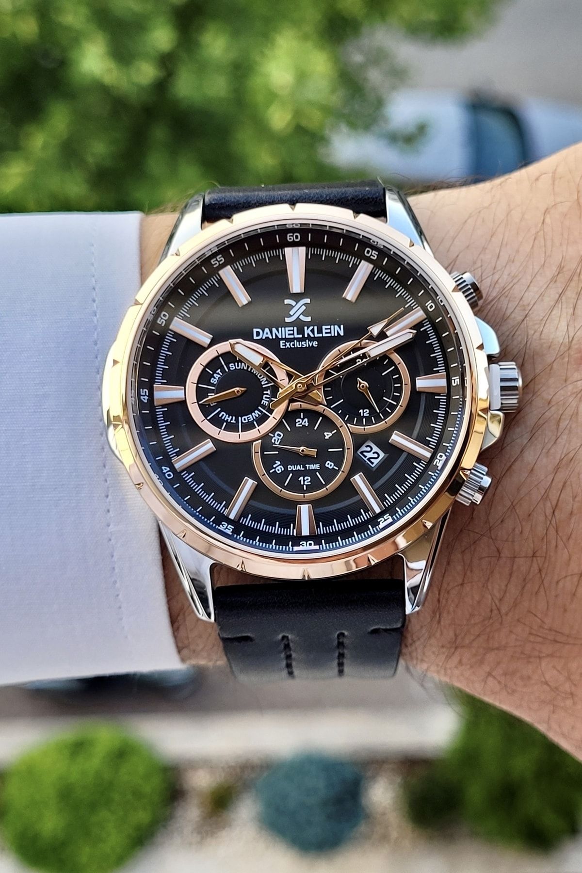 Daniel Klein Watch Metallic Black