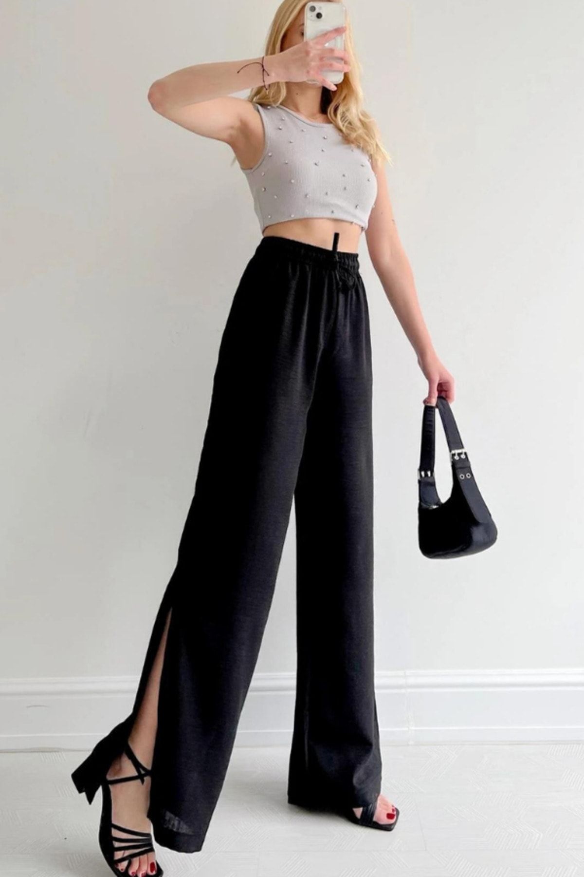 Lined linen trousers outlet