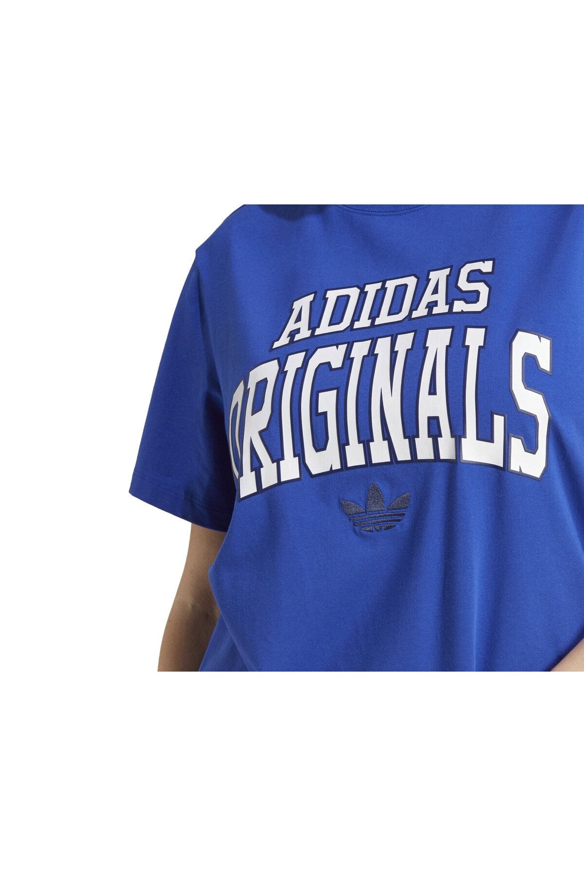 Adidas royal blue t shirt top