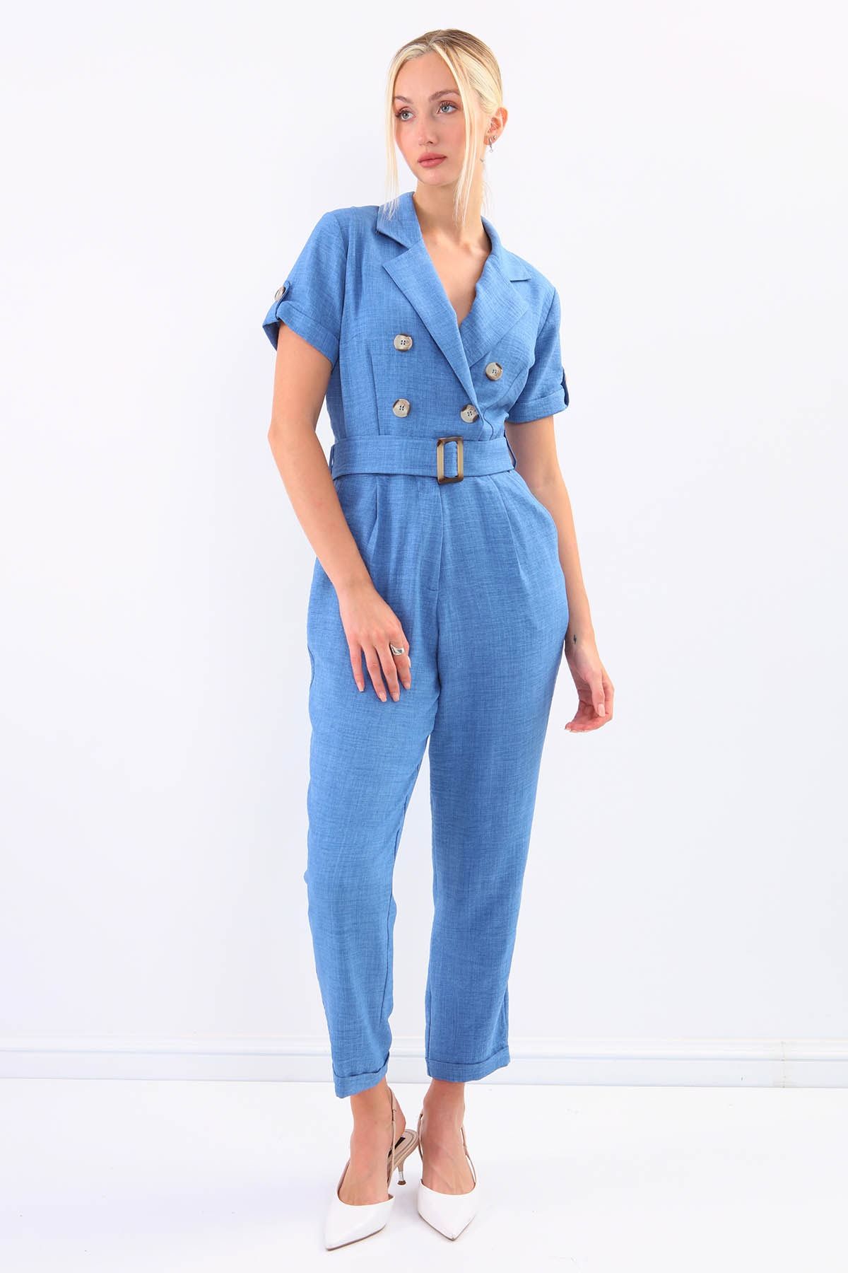 Pocket jumpsuit discount