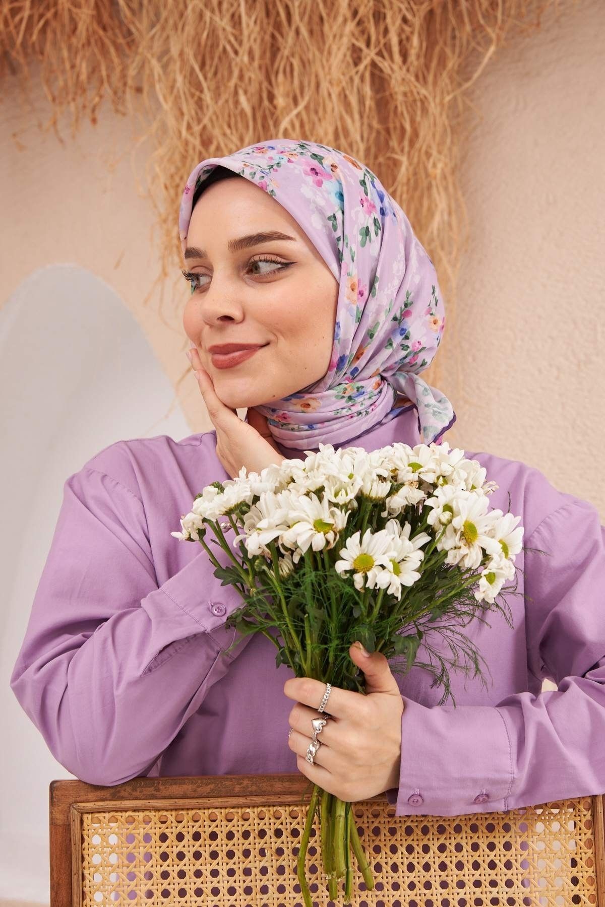 Thin shop cotton scarf