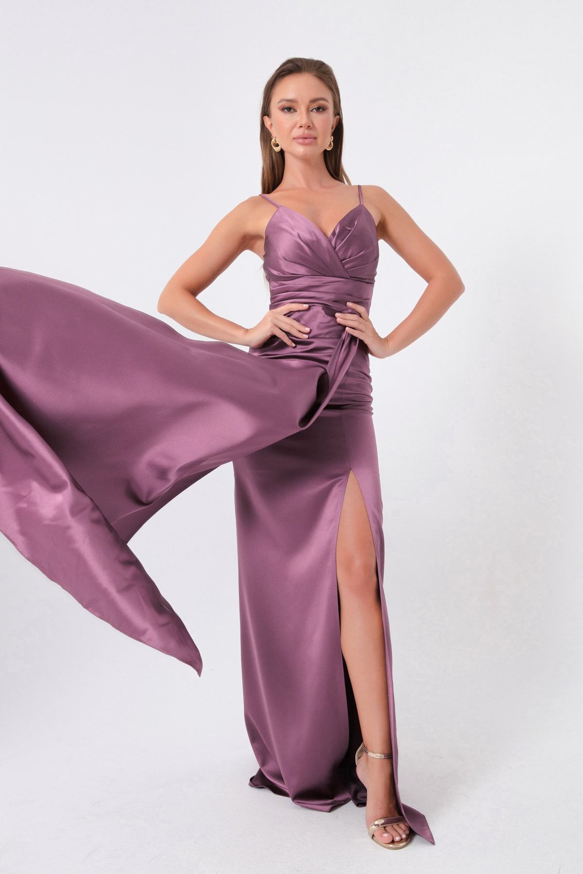 Mauve graduation dress on sale