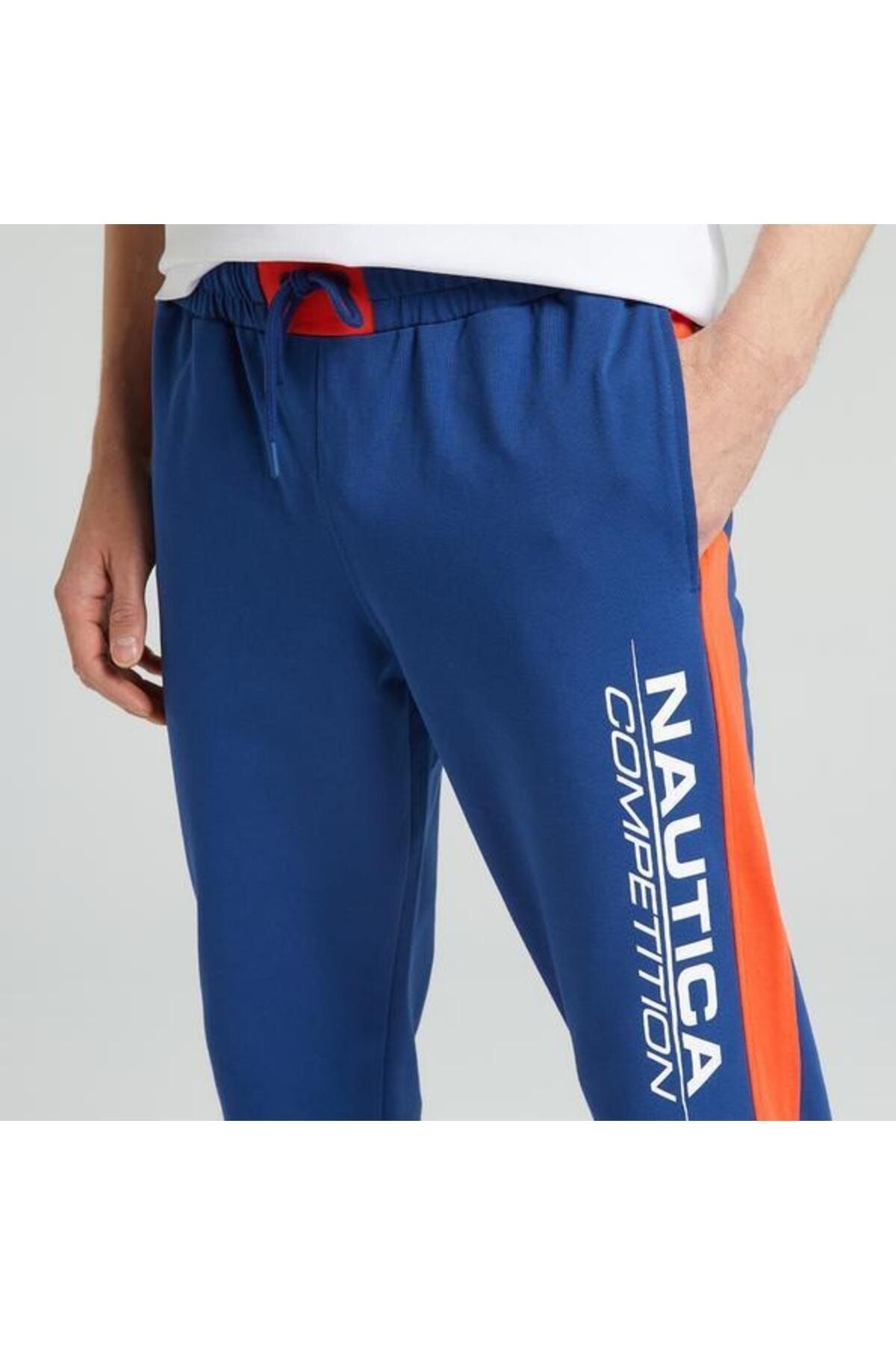 Nautica Sweatpants Dark blue Trendyol