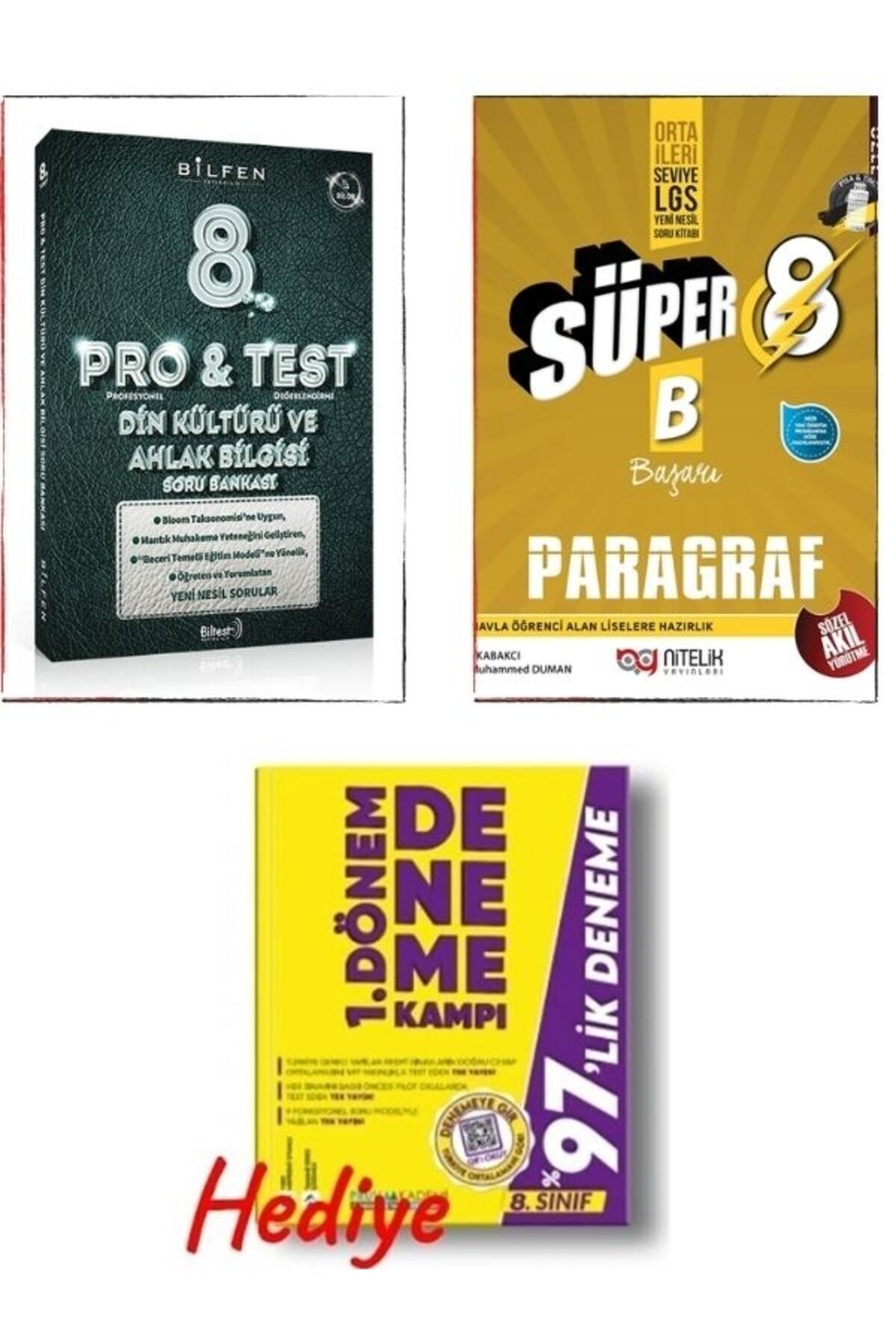 Bilfen Yayıncılık 8. Sınıf Protest Din Soru + Nitelik Paragraf Soru ...