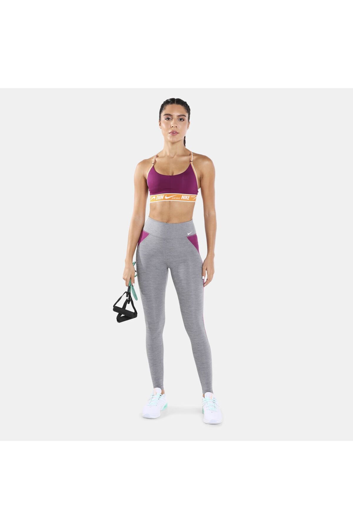 Nike Yoga Dri-fit Adv Indy Light-support Seamless Unfilled Sports