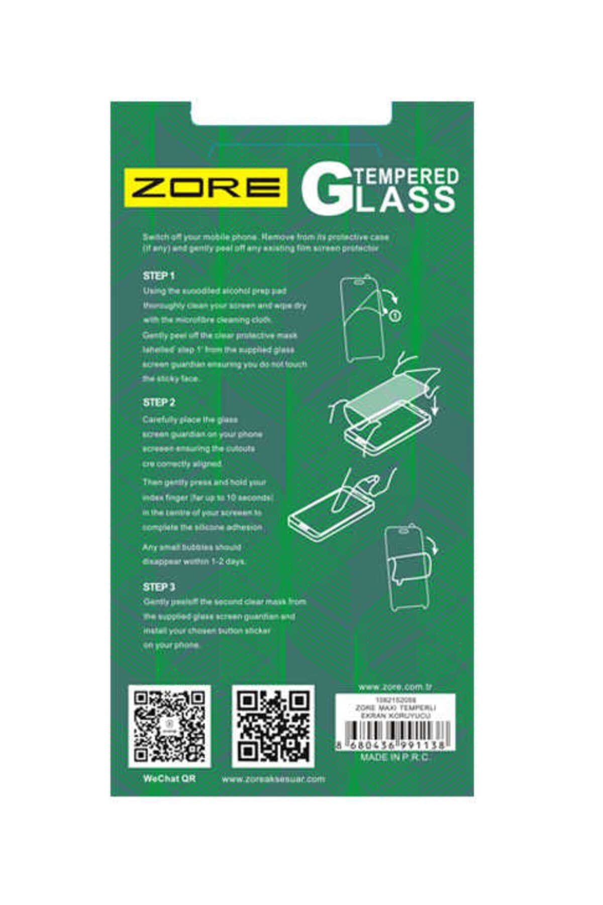 AKSEFİZZ-Huawei P10 Lite Unbreakable Tempered Glass Screen Protector 2