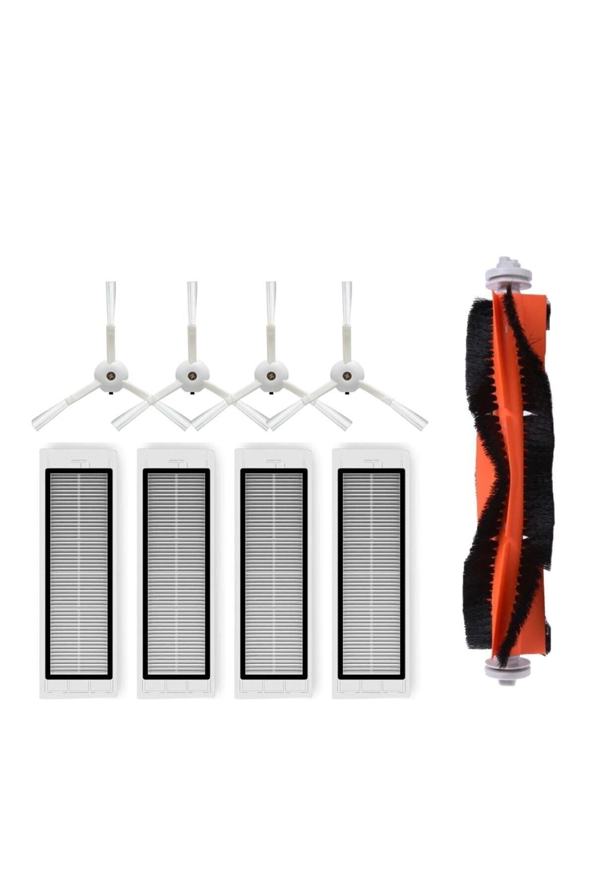 Xiaomi Vacuum Cleaner SDJQR02RR Compatible Replacement Mopless Brush Hepa Filter Set-9 Pieces