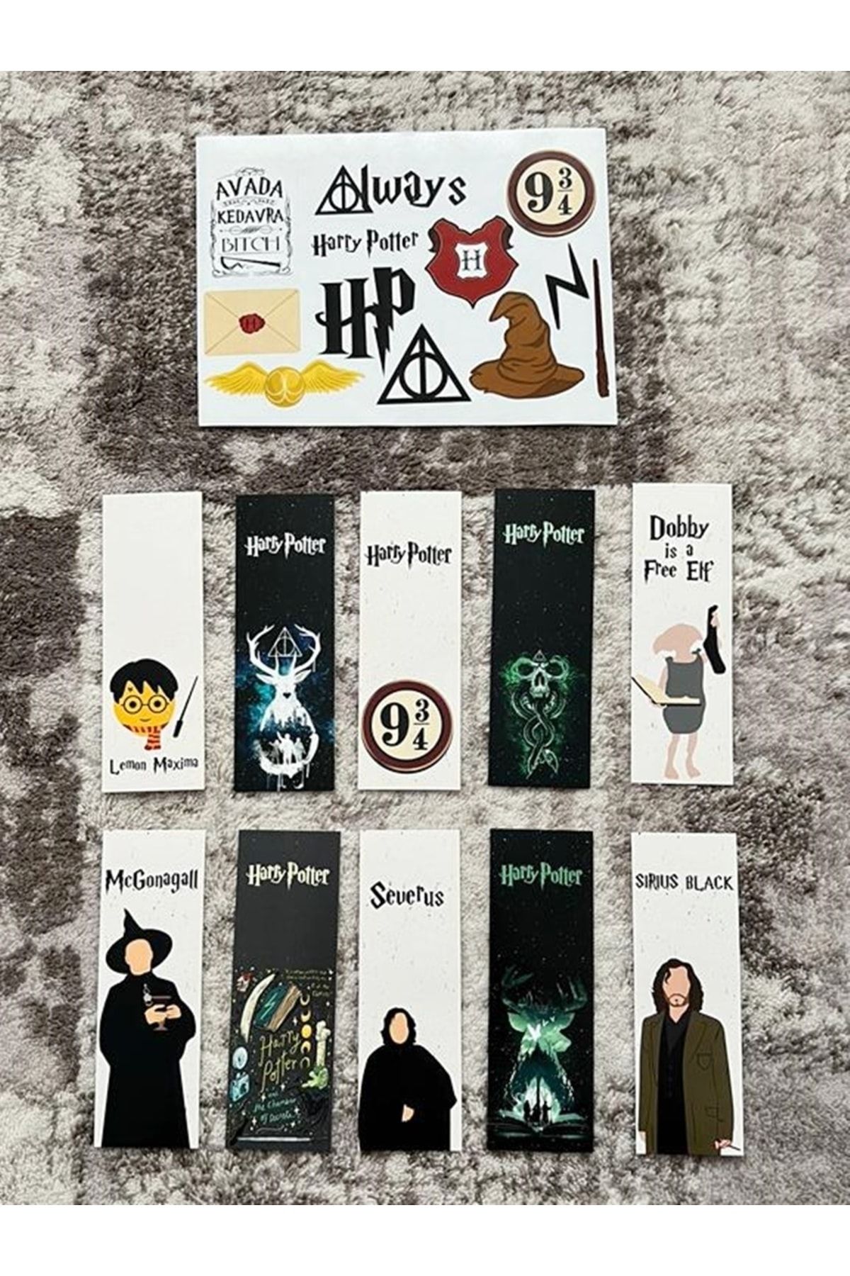 Paytak Moda-HP Array Bookmark and Stickers Sticker Set PYTKSTKRYRC42 1