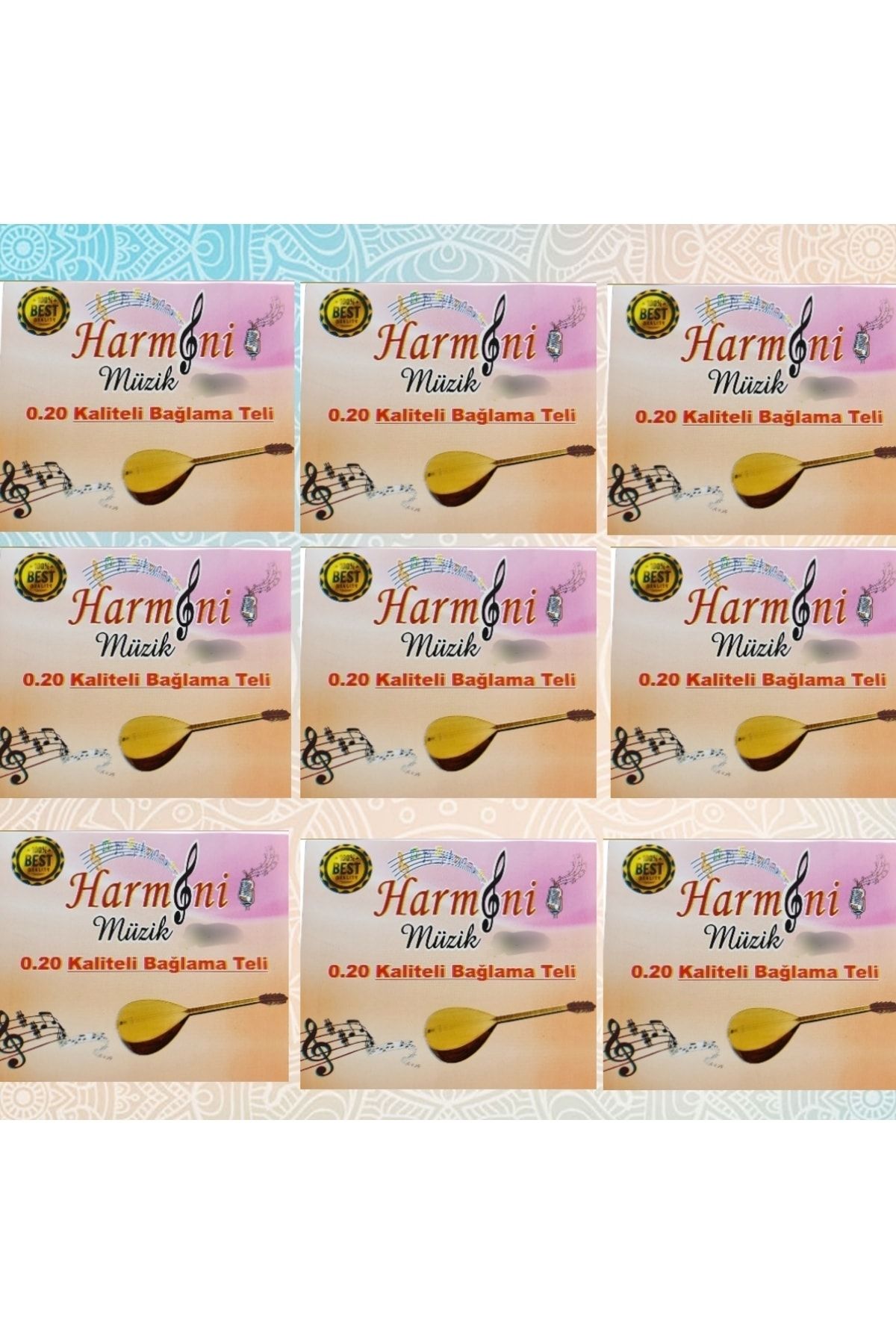 harmoni strings-سلك ربط بمقبض طويل 0.20 مجموعة أسلاك اشتري 9 واحصل على 5 (سعر ترويجي) 1