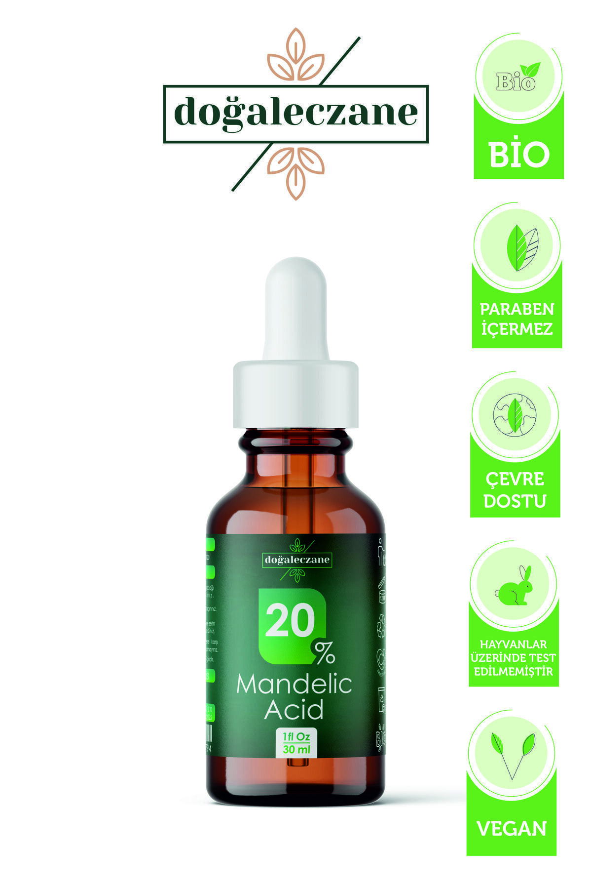 Microblading Silme Mandelik Asit %20 | Mandelic Acid Peeling 30 Ml ? — PK051 — تصویر 3 از 4