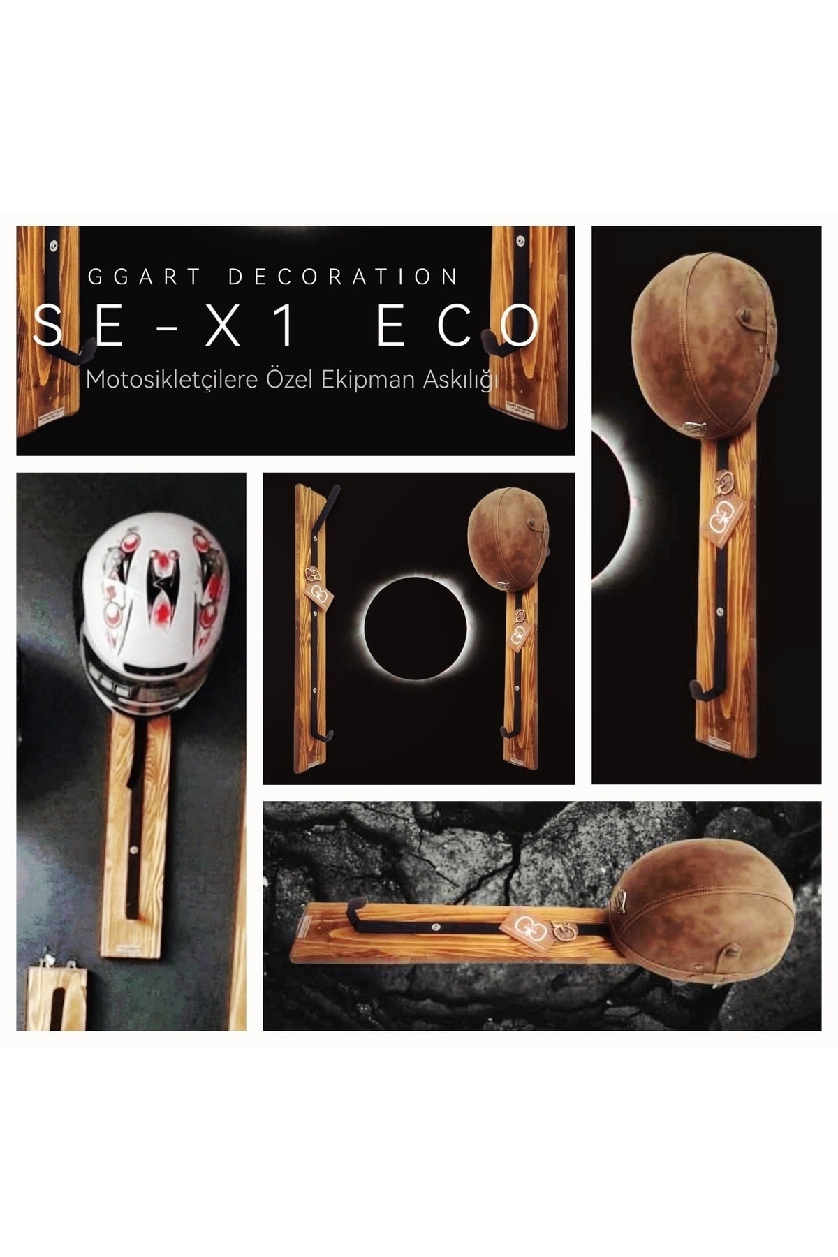 Motorcycle Helmet Hanger, Motor Helmet Hanger, Premier, Revit, Tucano, Vexo, Rsv, Ncr etc TR12