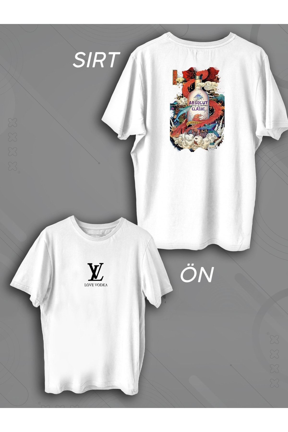 Louis Vuitton Love Vodka Parody T-Shirt 