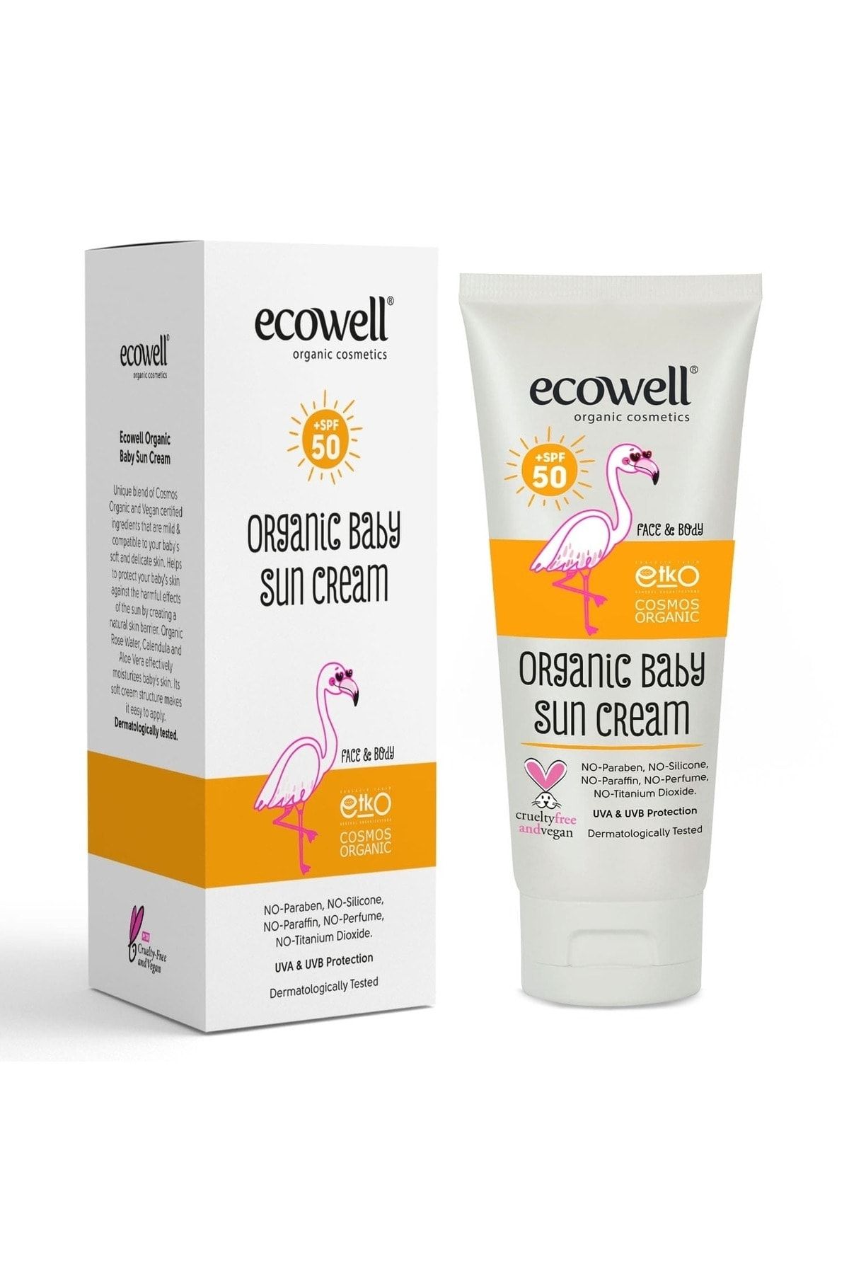 ضد آفتاب ارگانیک و شامپو بچه ارگانیک Ecowell