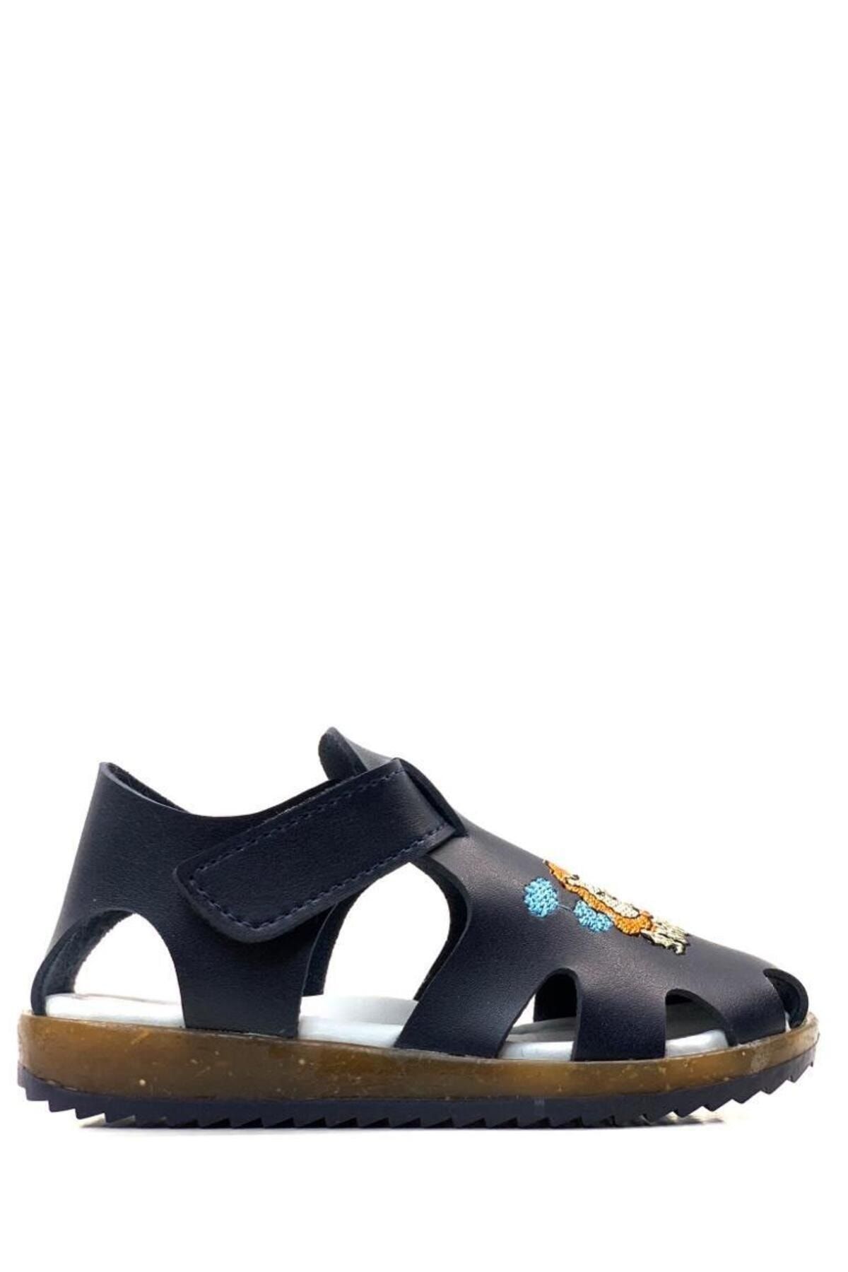 Navy outlet blue sandals