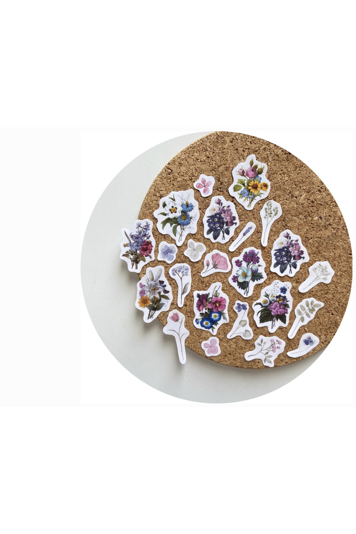 Tofu ETİKET ÇİÇEK TEMALI STICKER SETİ - FLOWER STICKER ETİKET Fiyatı ...