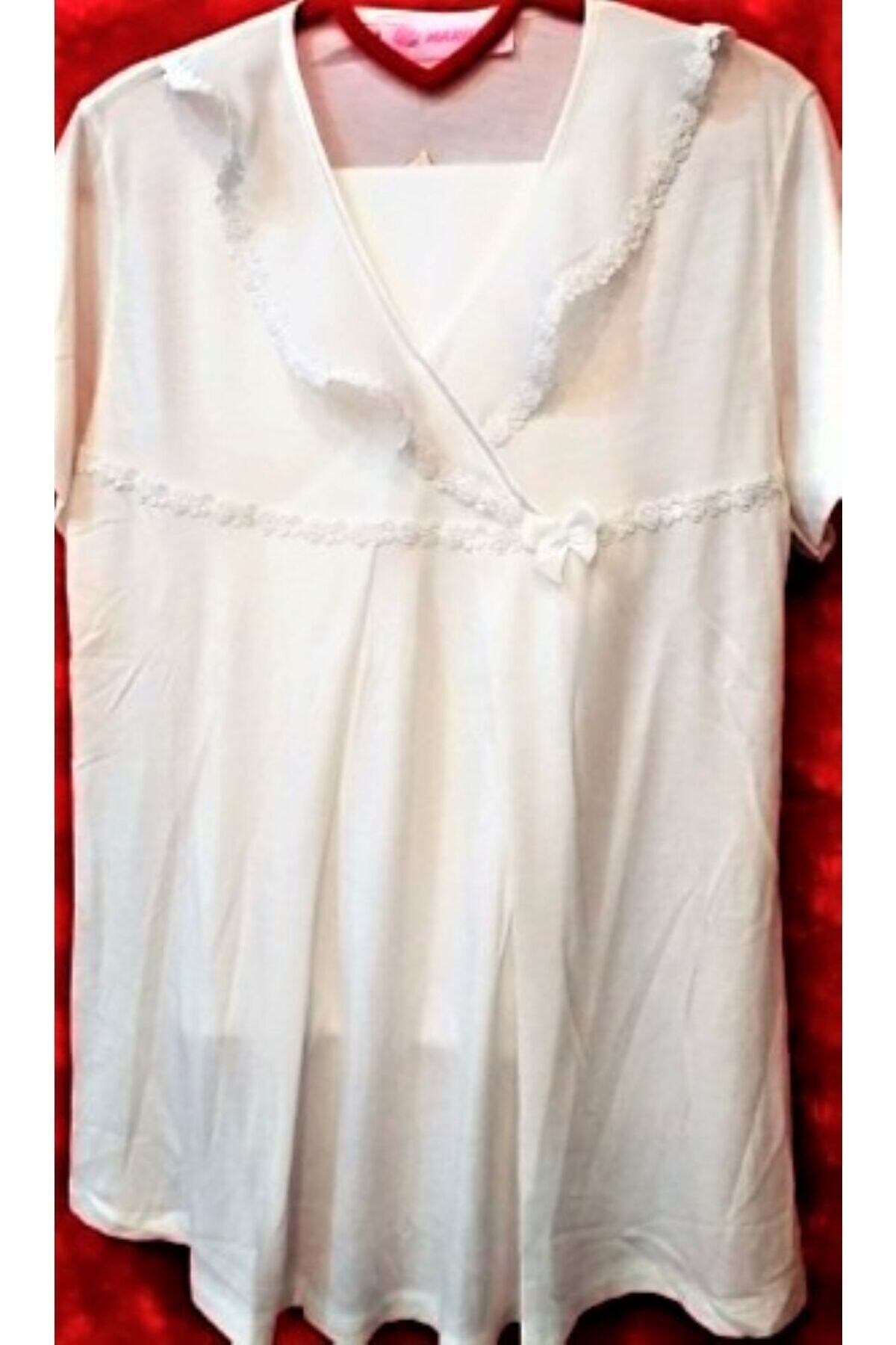 Marilyn-Maternity Pajama Set EKRU 1