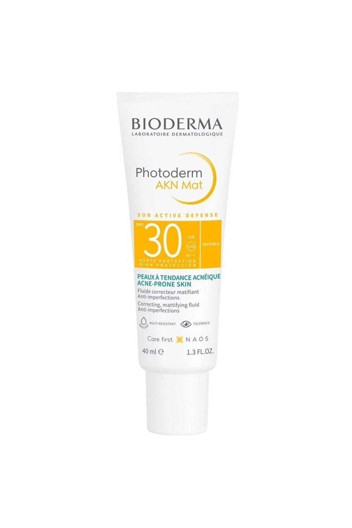 ضد آفتاب صورت بایودرما Photoderm Akn Mat_