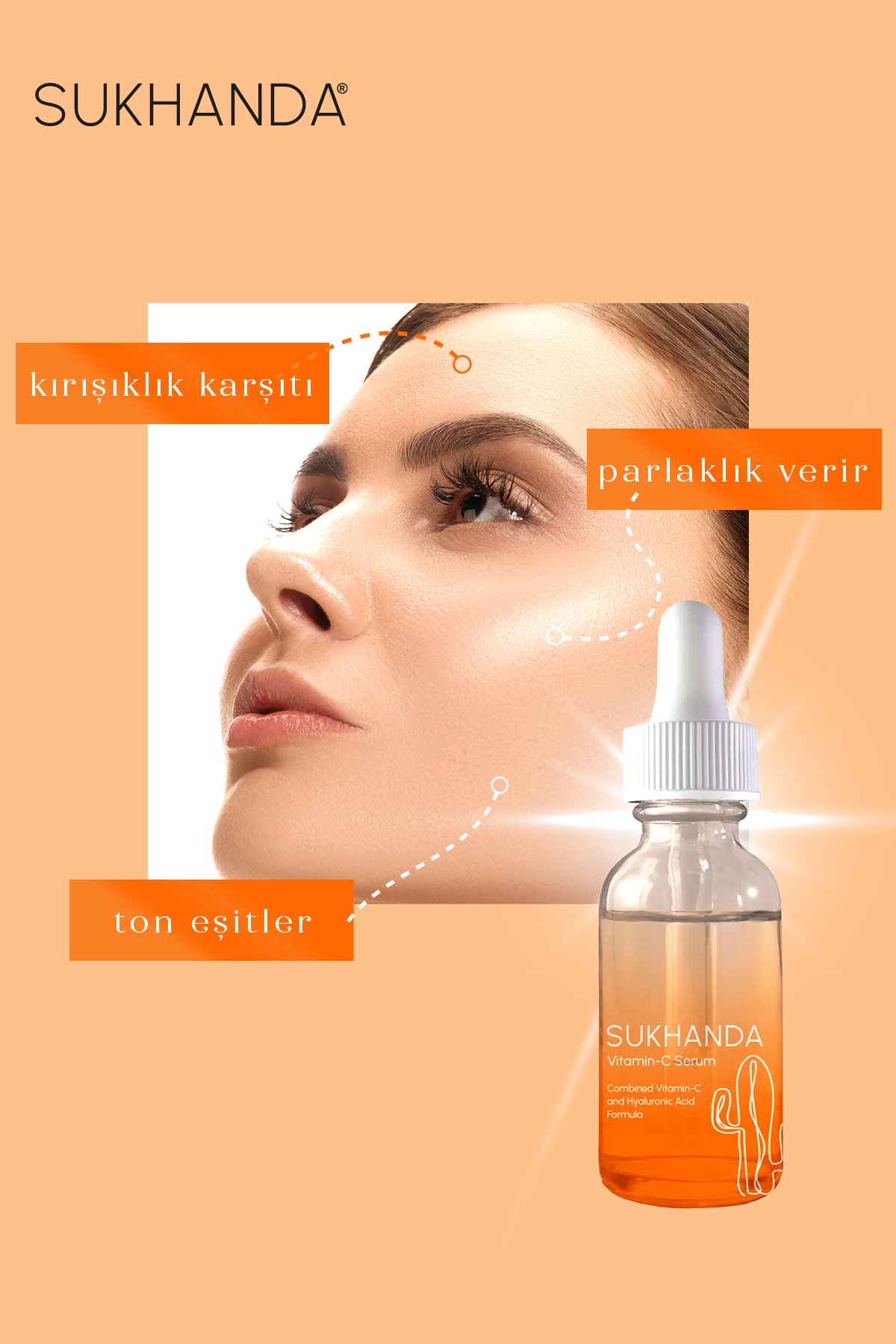 سرم پوست   SUKHANDA | 8.68416E+12 اورجینال - تصویر 2