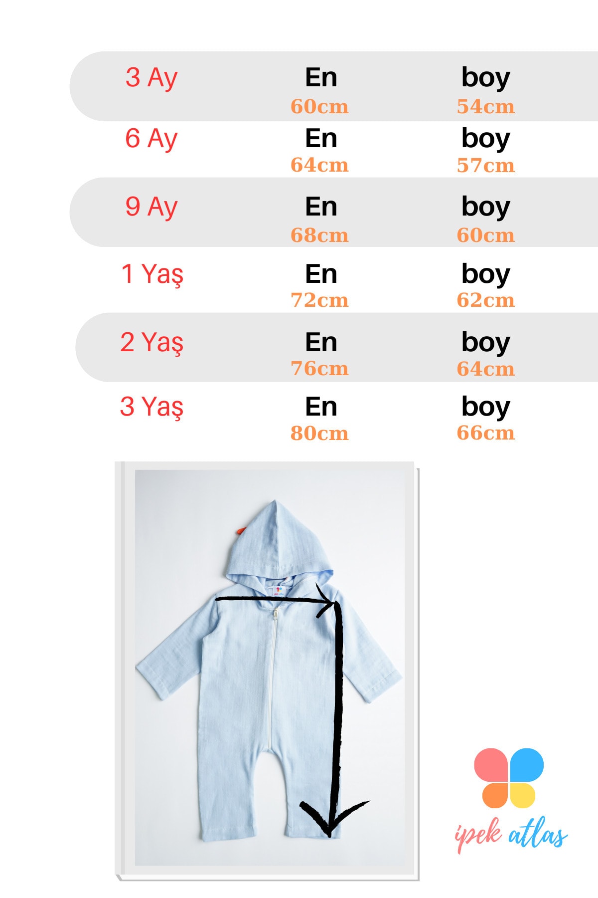 ipek atlas Kız Erkek Bebek Ve Çocuk Dinozor Tasarımlı Müslin Kumaş Kapüşonlu Tulum fotoğrafı 5 (önizleme)