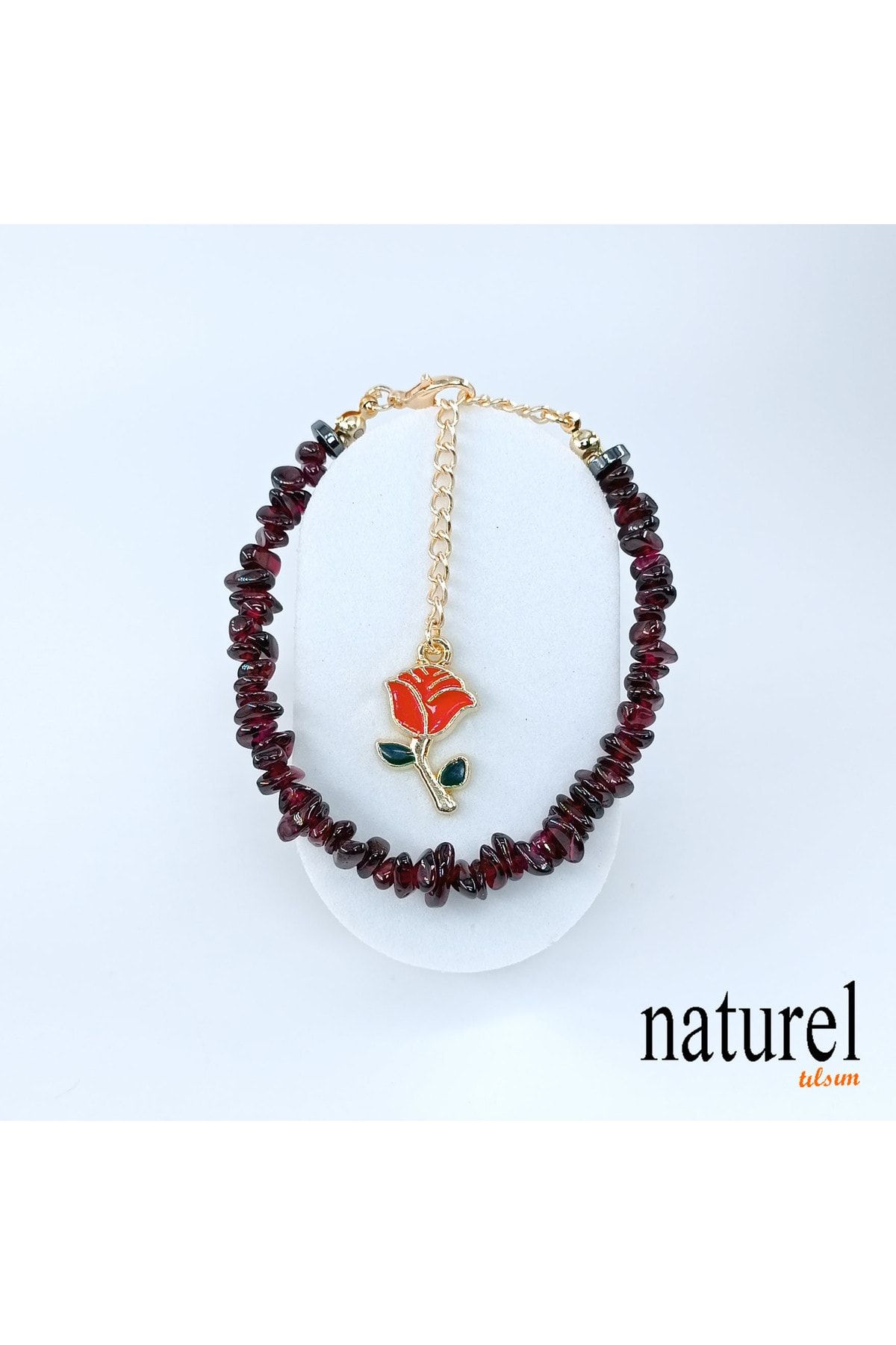 Naturel T ls m Bracelet Brown Natural Stone Trendyol