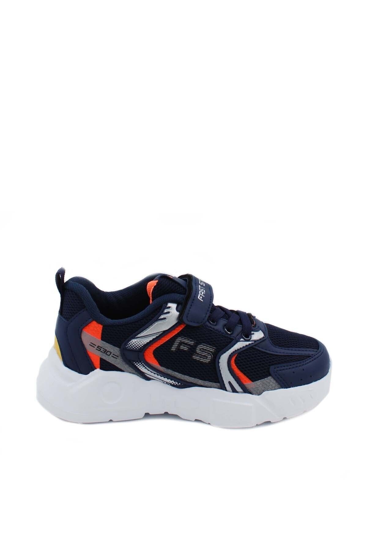 FAST STEP Unisex Spor Rahat Taban Hafif Sneaker Cırt Cırtlı Yazlık Çocuk Ayakkabı 868xcaf2110