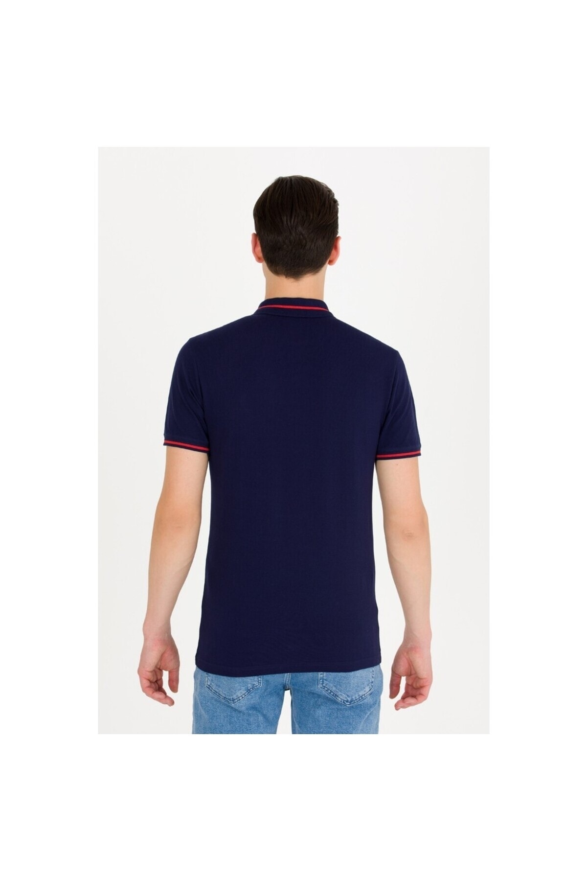 پولوشرت مردانه یقه پلو | یو اس پولو U.S. Polo Assn. VR015 T-Shirt Basi TR - تصویر 4