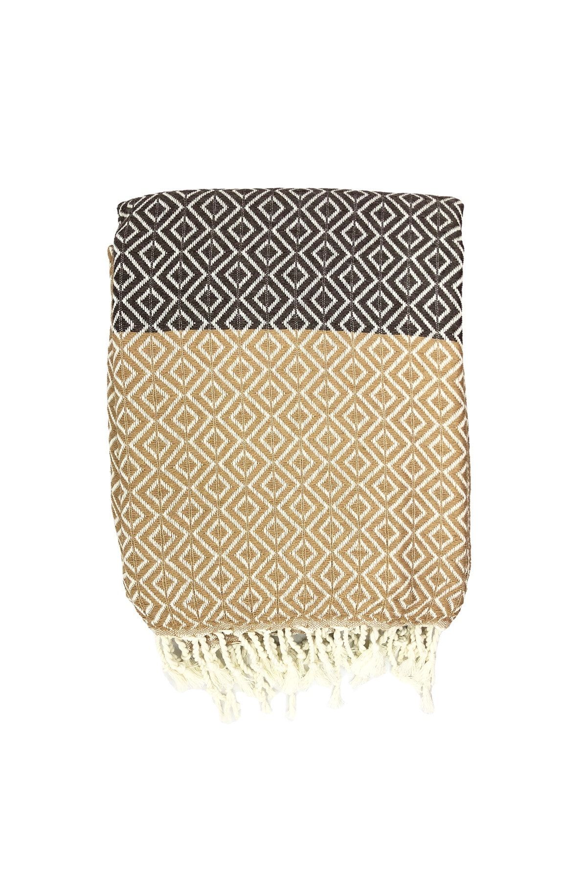 sethome collection-Set de 2 prosoape de plajă, bumbac Peshtemal 100x180cm (serie engleză) 3