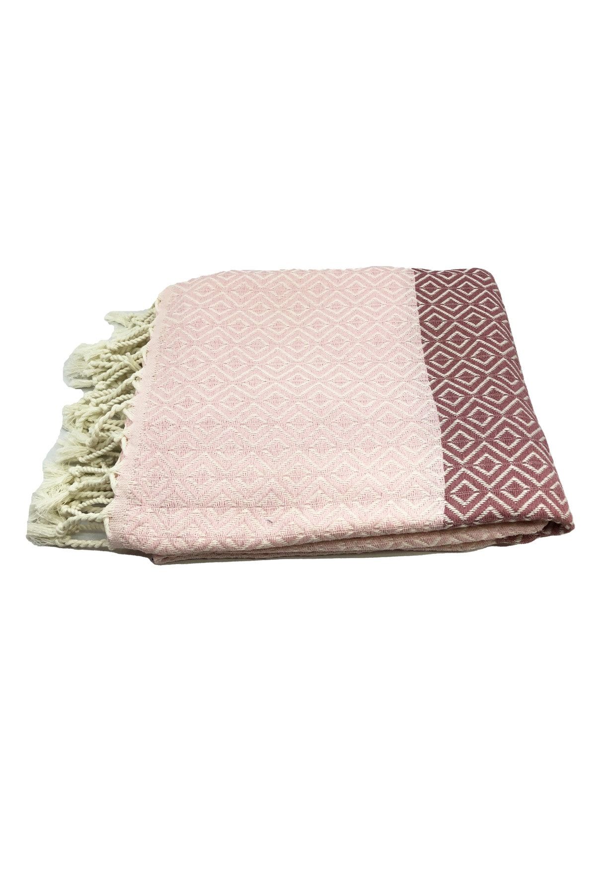 sethome collection-Set de 2 prosoape de plajă, bumbac Peshtemal 100x180cm (serie engleză) 7