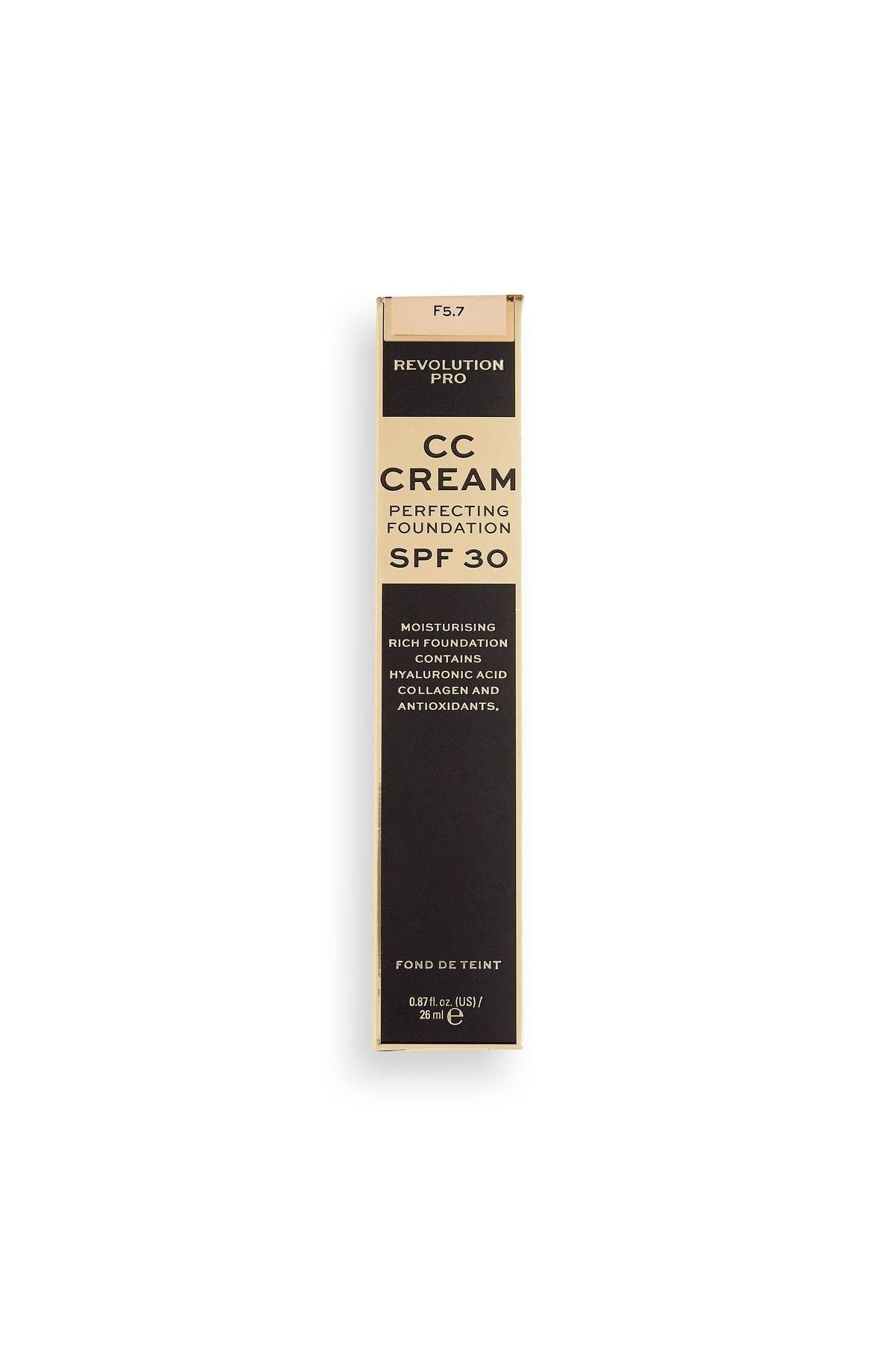 کرم پودر بنیاد کلاژن: کامل CC F5.7 26 میل Revolution Pro