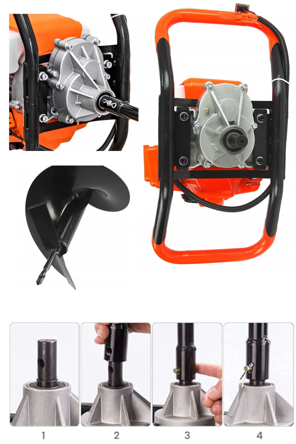 STAXX POWER GD520 52CC 3HP Metal Dişli Şanzuman Benzinli