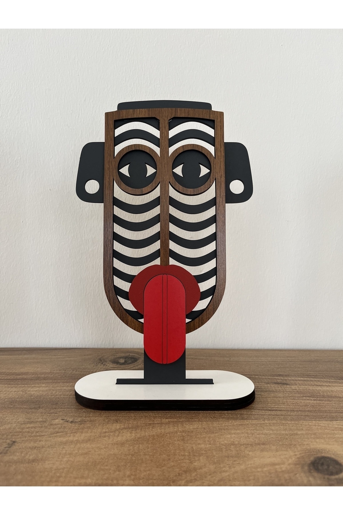 Amorfoz Tukan Serisi Ahşap Biblo T1