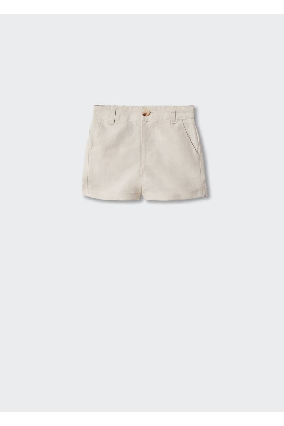 شلوارک برمودا ترکیبی از کتان و پنبه  شلوارک برمودا ترکیبی از کتان و پنبه