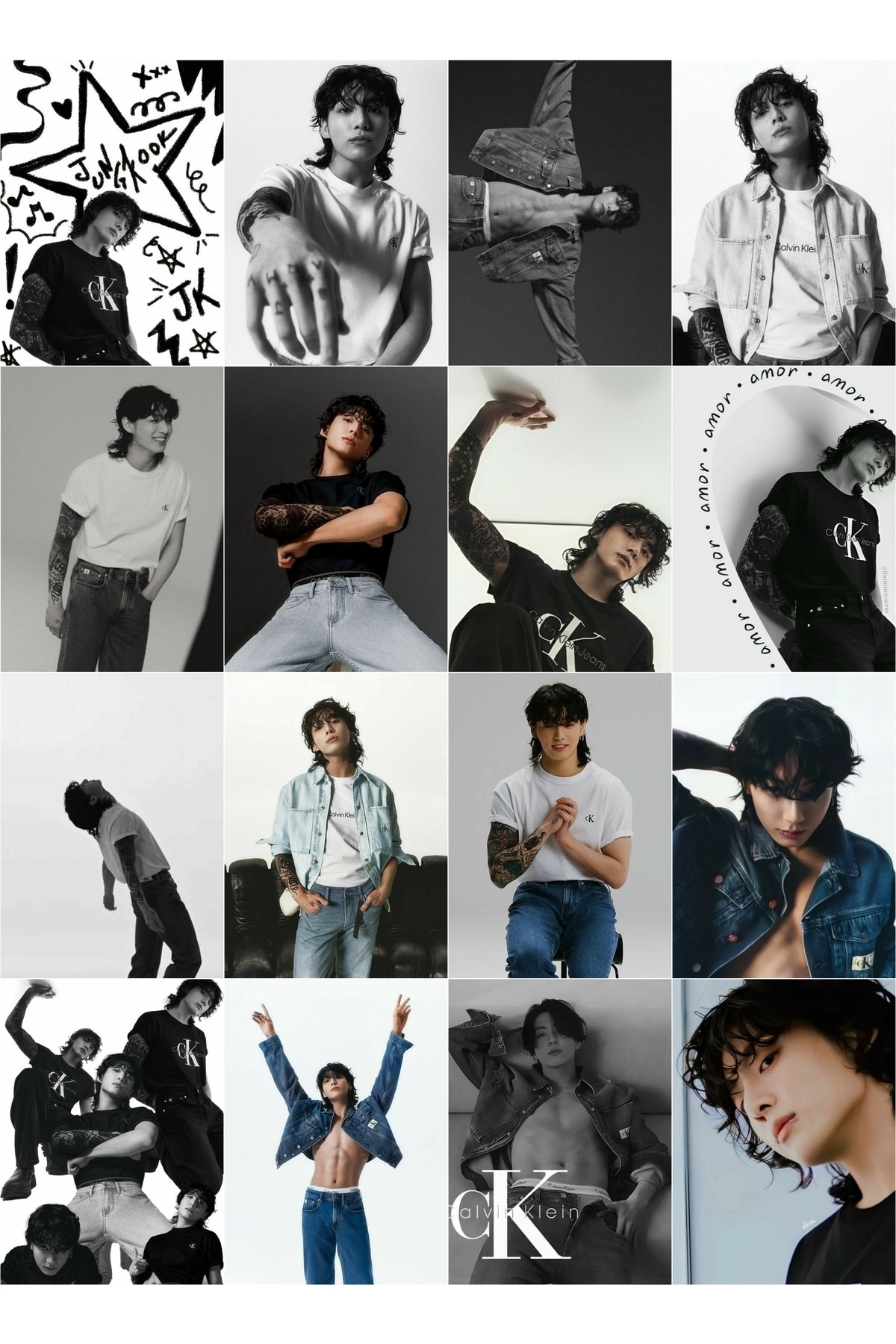 owl bag Jungkook - ozel seri fotokart seti