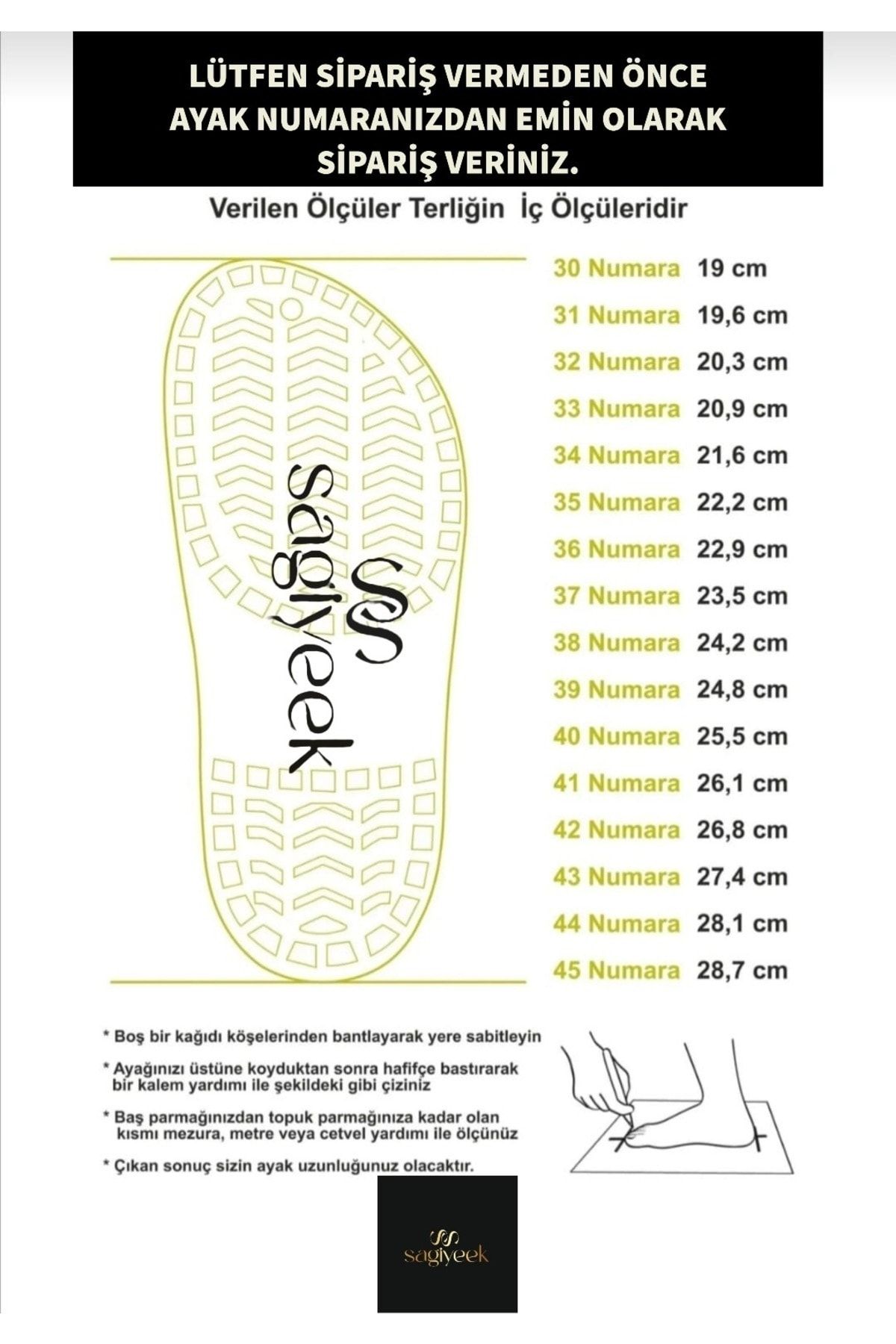 SAGİYEEK-Line Character Patterned Daily Use Non-Slip Sole Wet Floor Slippers 6