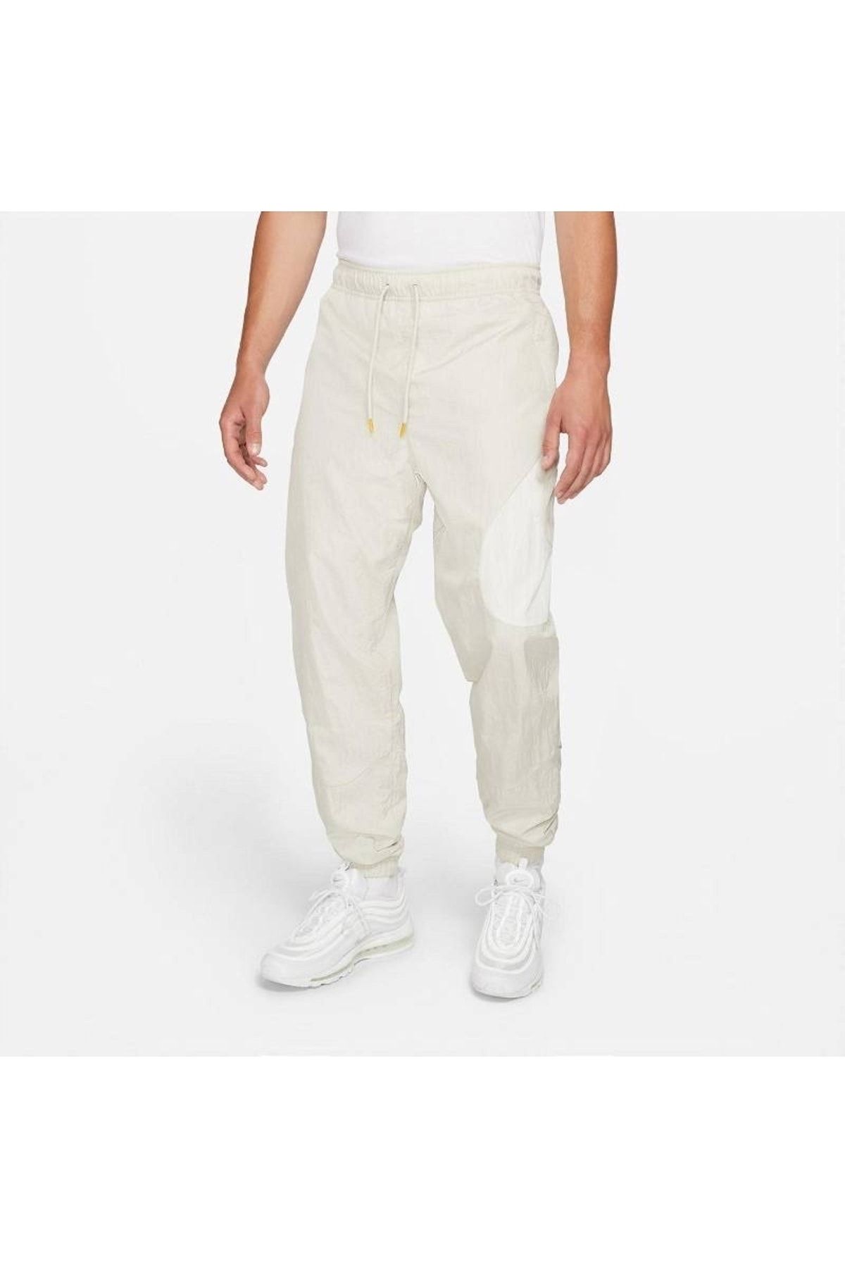 Men's nike sportswear best sale swoosh woven jogger pants