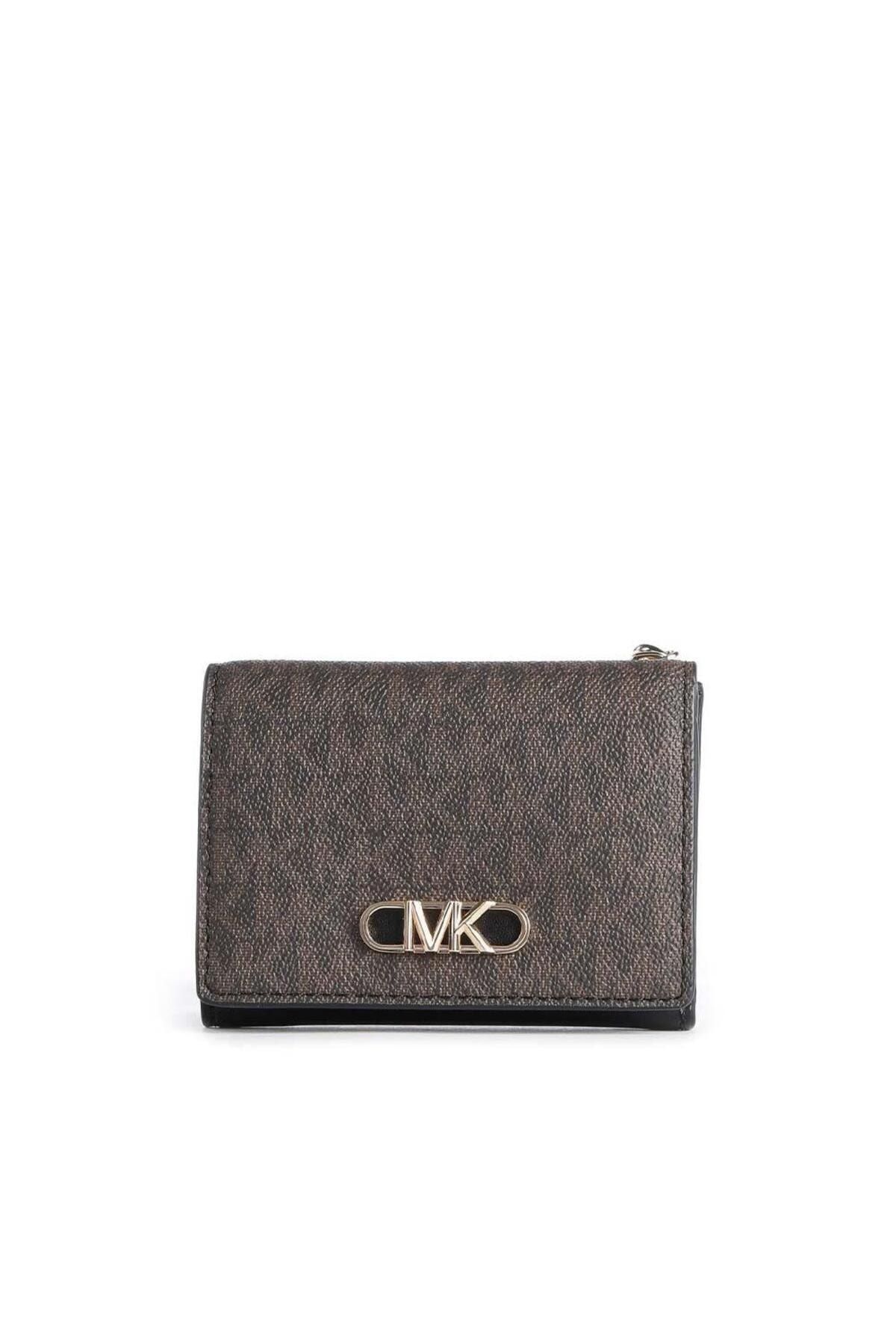 Michael Kors Женский кошелек Mıchael Kors 34F2G7PD8B BROWN/BLK