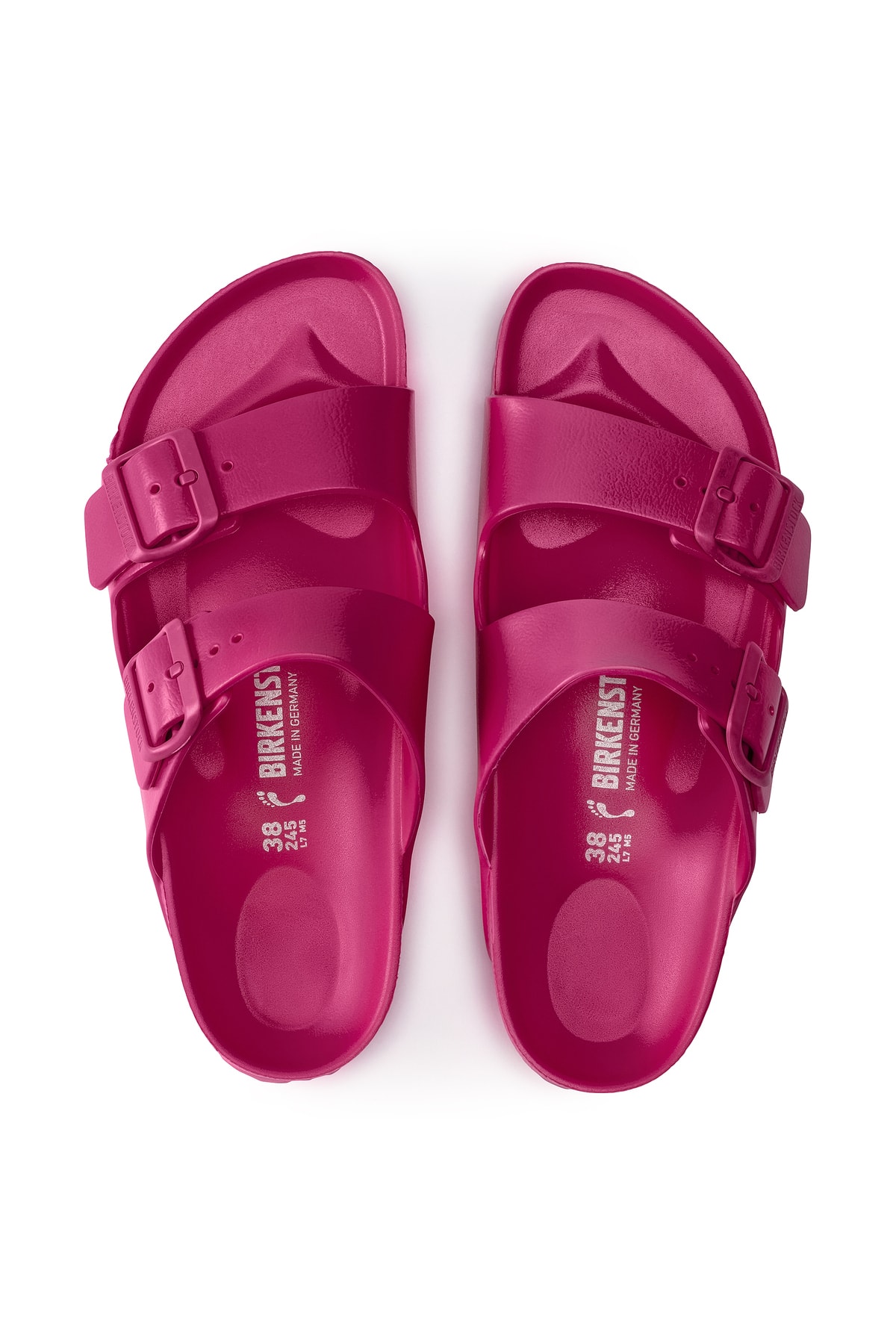 دمپایی بیرکن استاک زنانه چرم مصنوعی بنفش اسپرت راسته      Classical/کلاسیک | Birkenstock 1015471 DE - تصویر 6