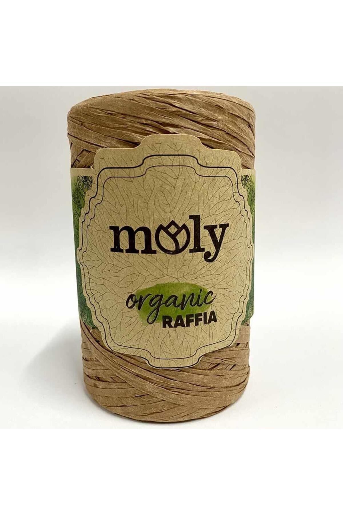 Moly Organik Rafya İpi ( 100 Gram ) Açık Kahve - Fiyatı, Yorumları