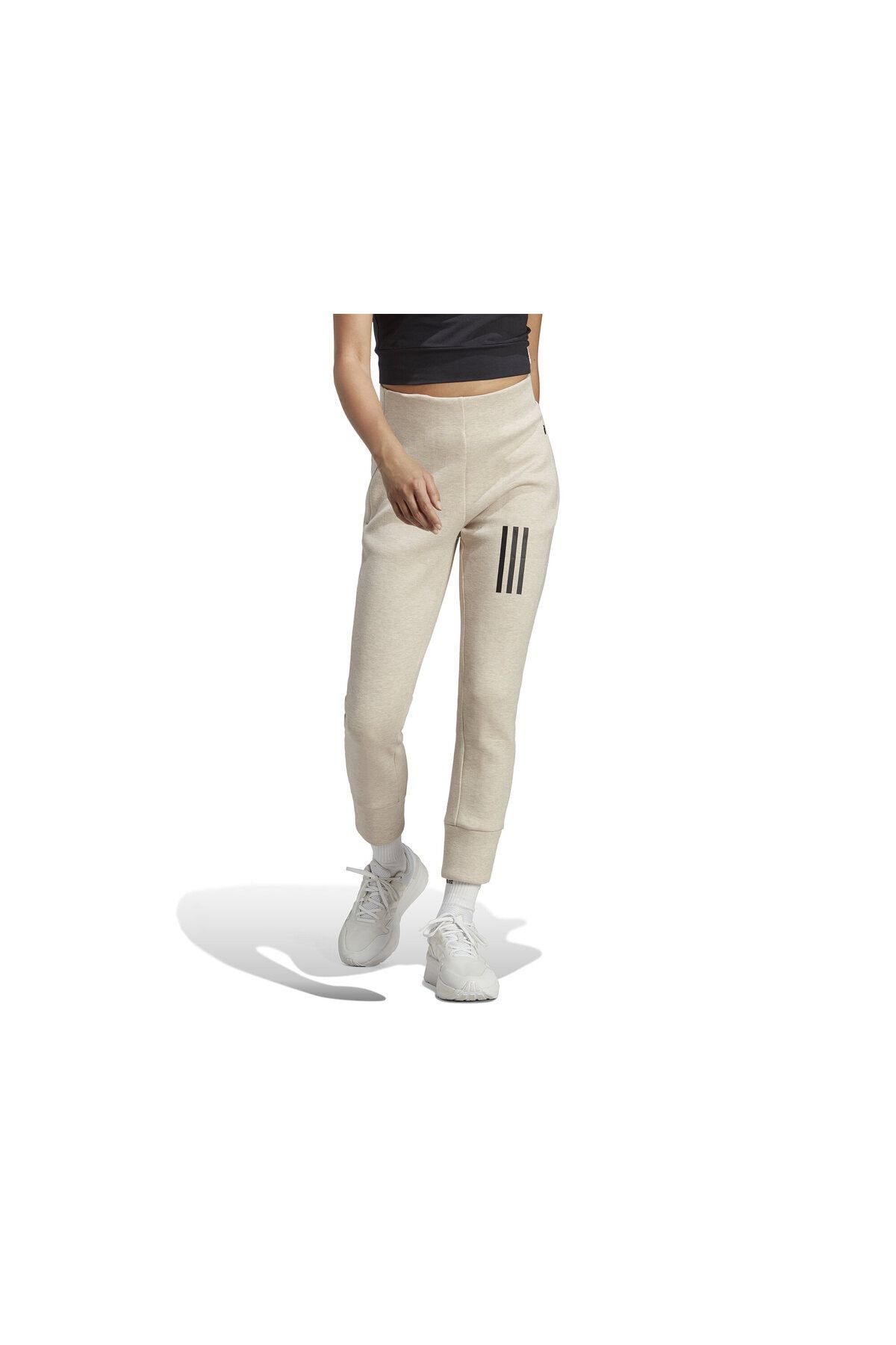 Adidas cuffed pants raw white deals