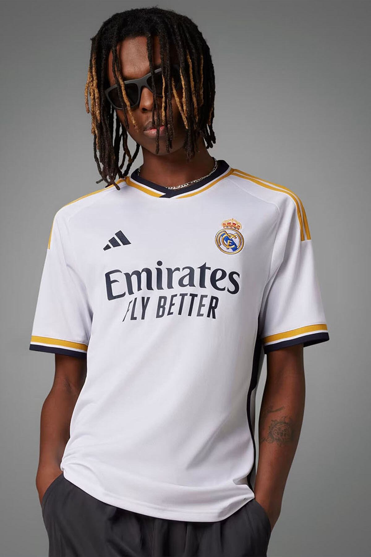 آدیداس پیراهن فوتبال مردانه رئال مادرید مدل H Jsy Hr3796