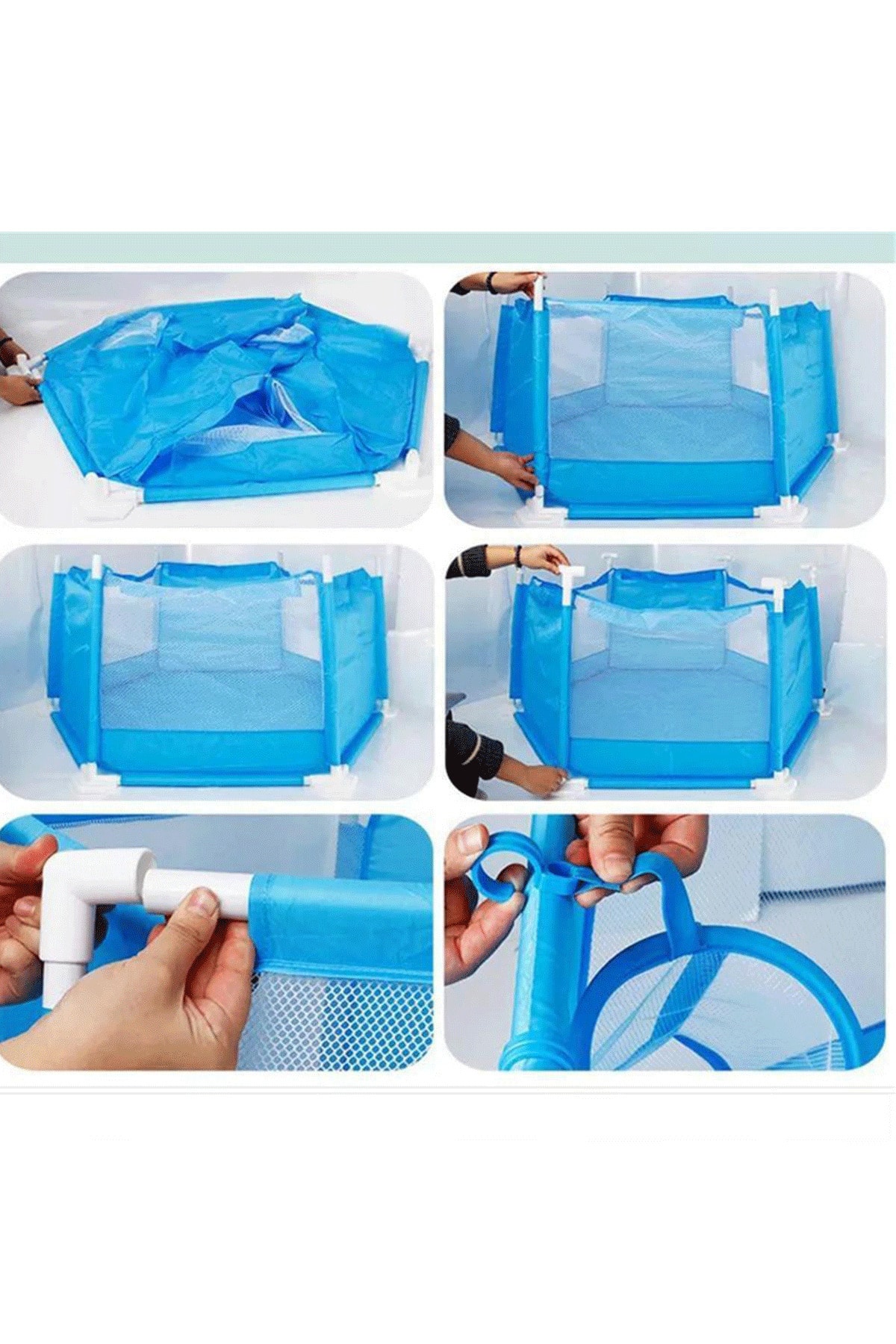 Fırsat Oyuncak Bebek Oyun Havuzu Mavi 100 Adet Havuz Topu fotoğrafı 2 (önizleme)